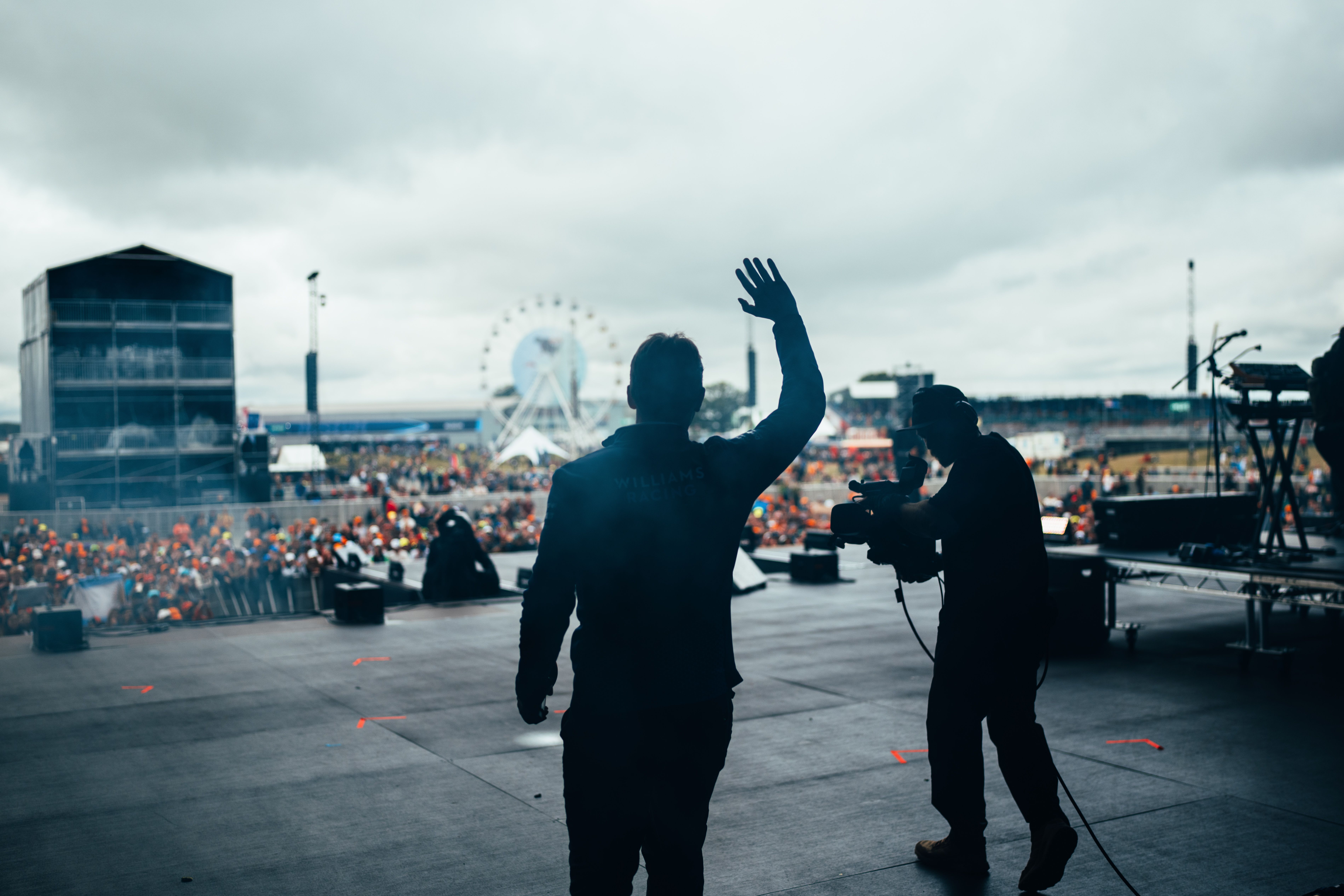 JV is taking to the stage.