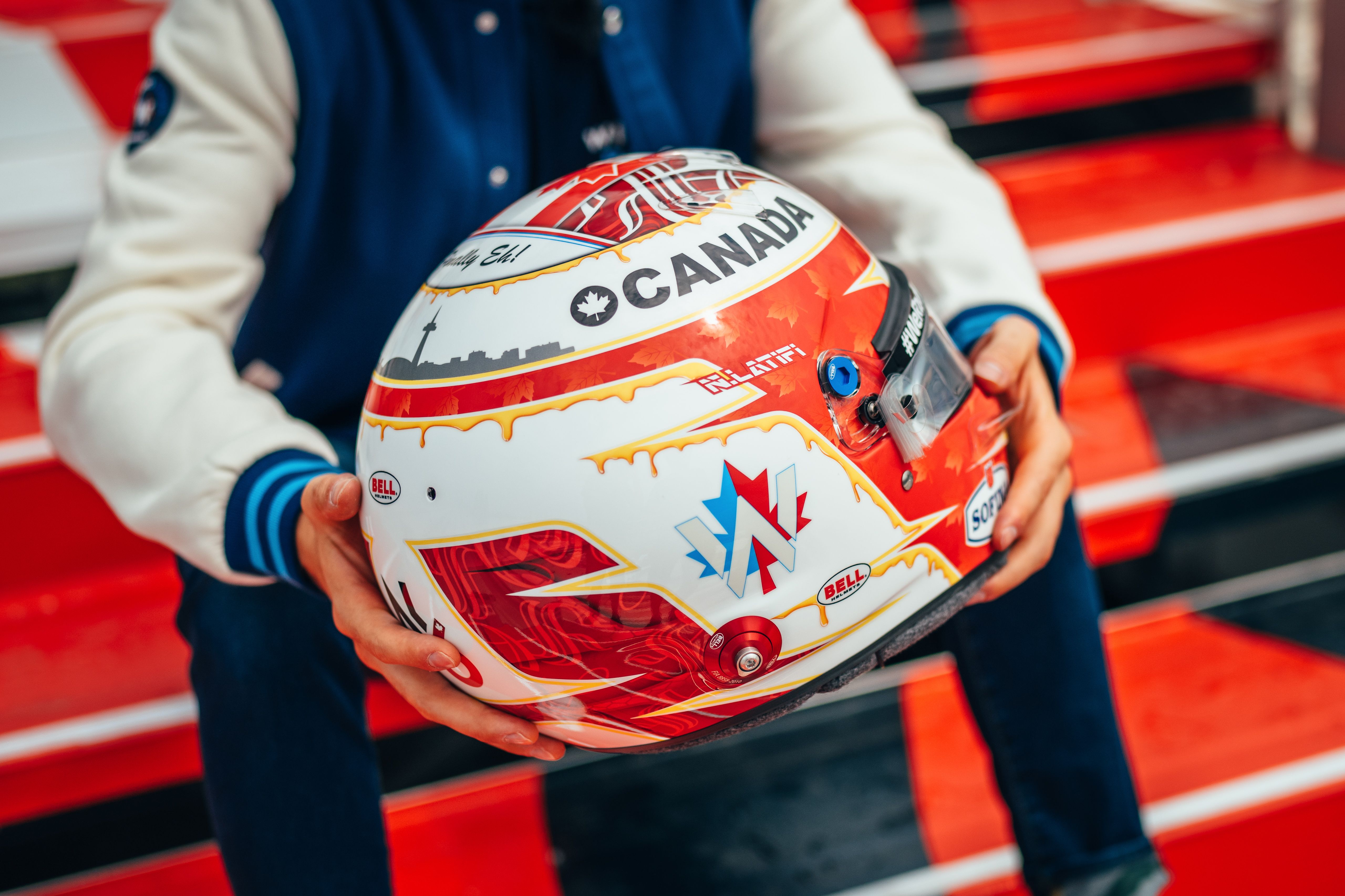 Our W x Maple Leaf motif features on both sides