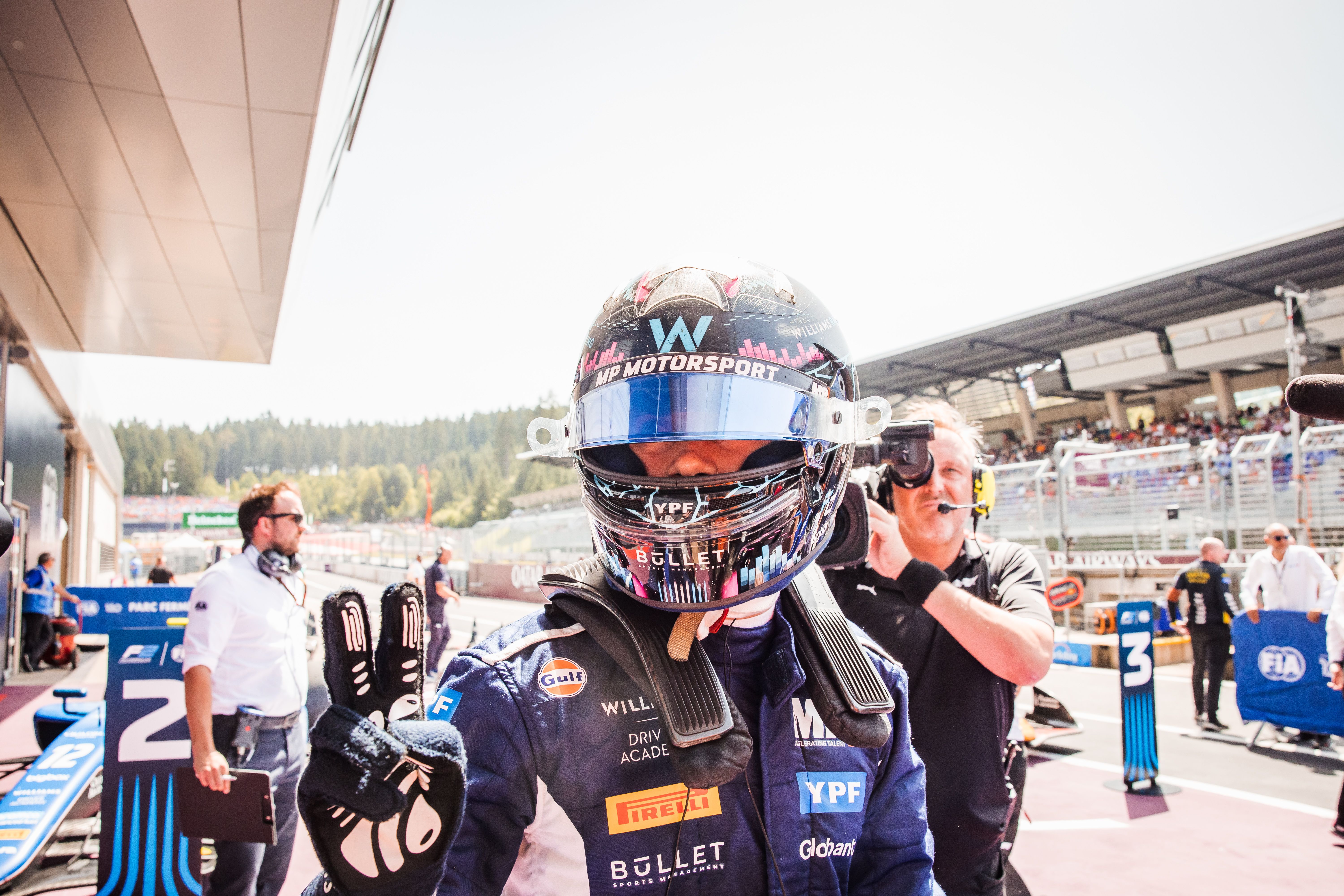 Where did you finish, Franco?