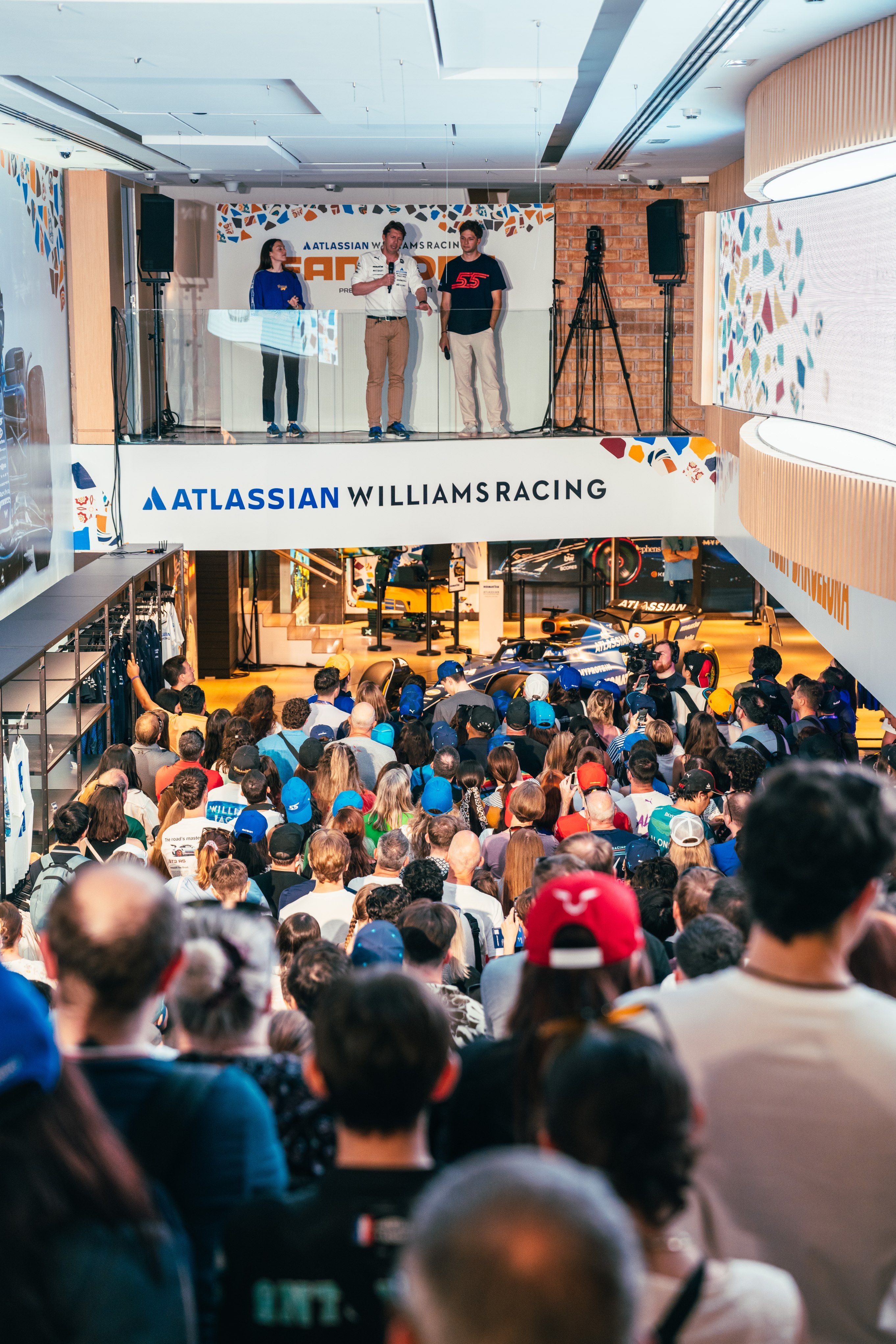 But there aren't many places like an Atlassian Williams Racing Fan Zone
