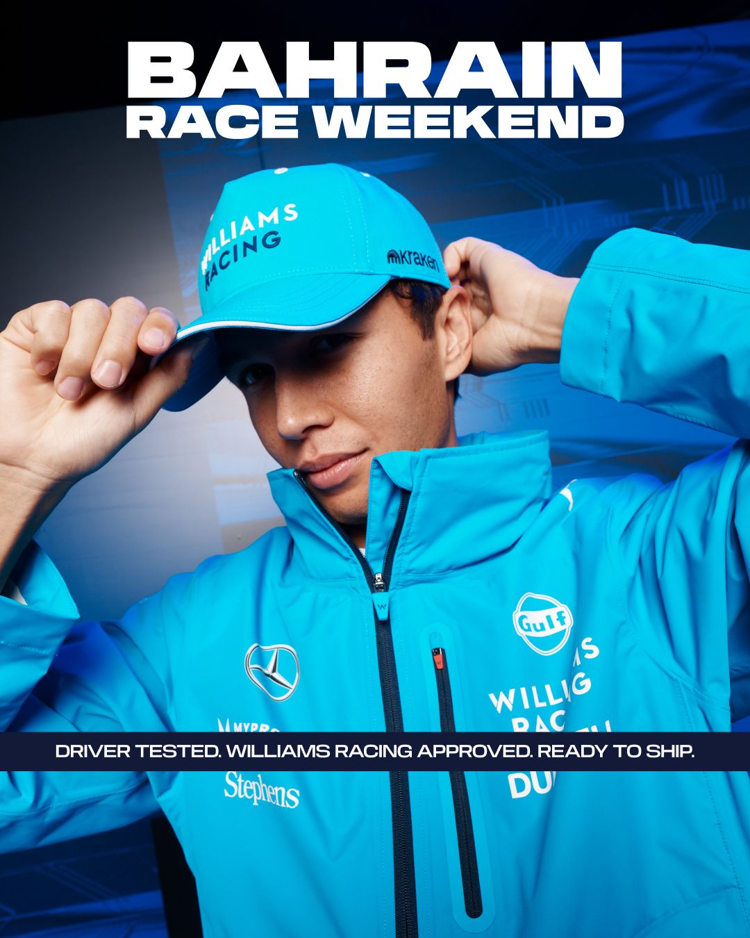 Williams deals f1 hoodie