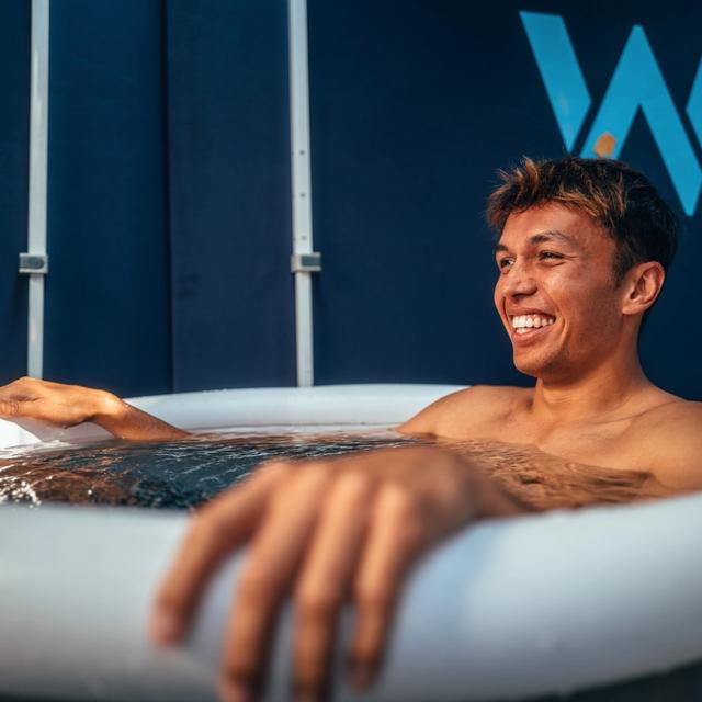 Ice bath content? That’s a W.