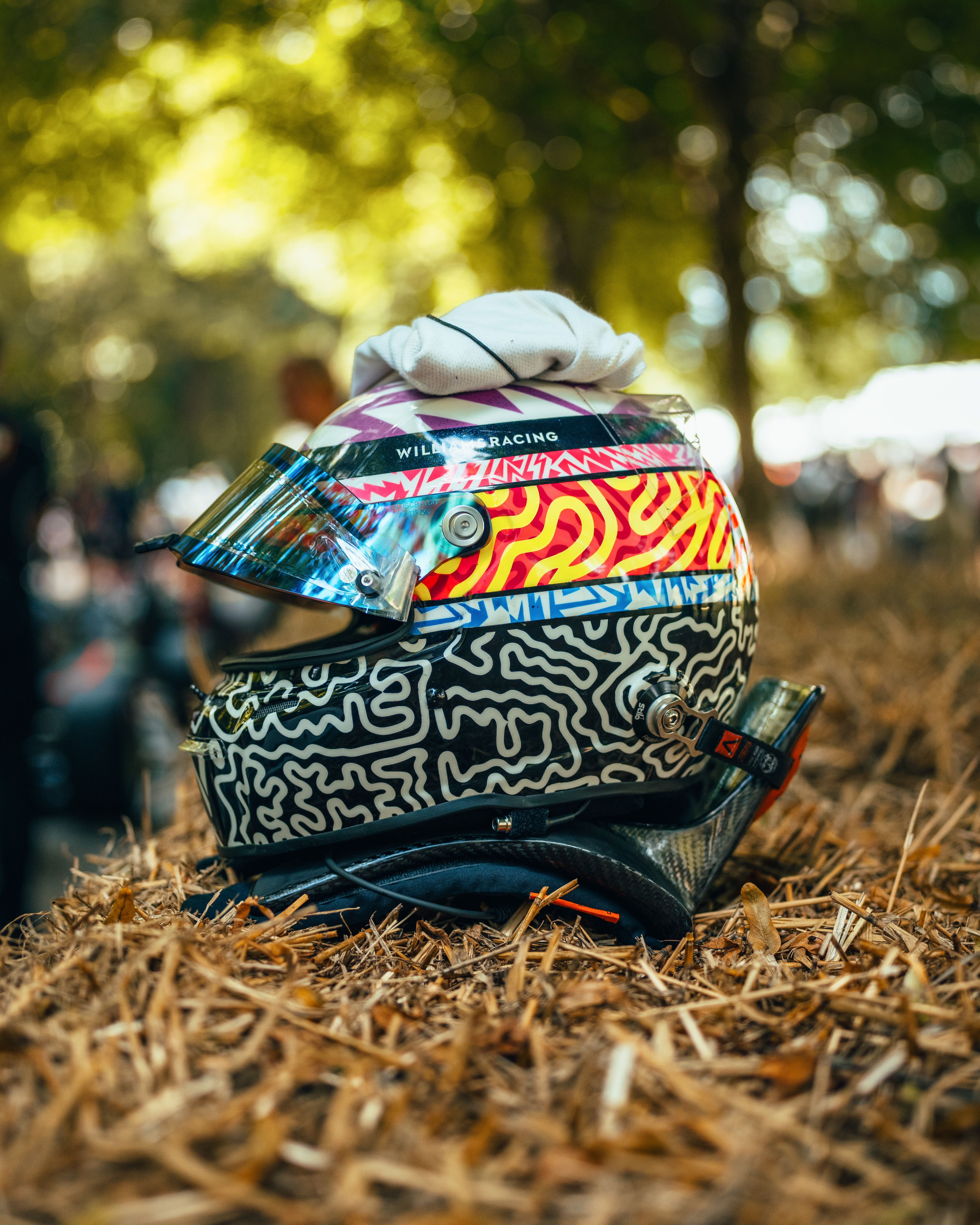 No mistaking Lia's lid!