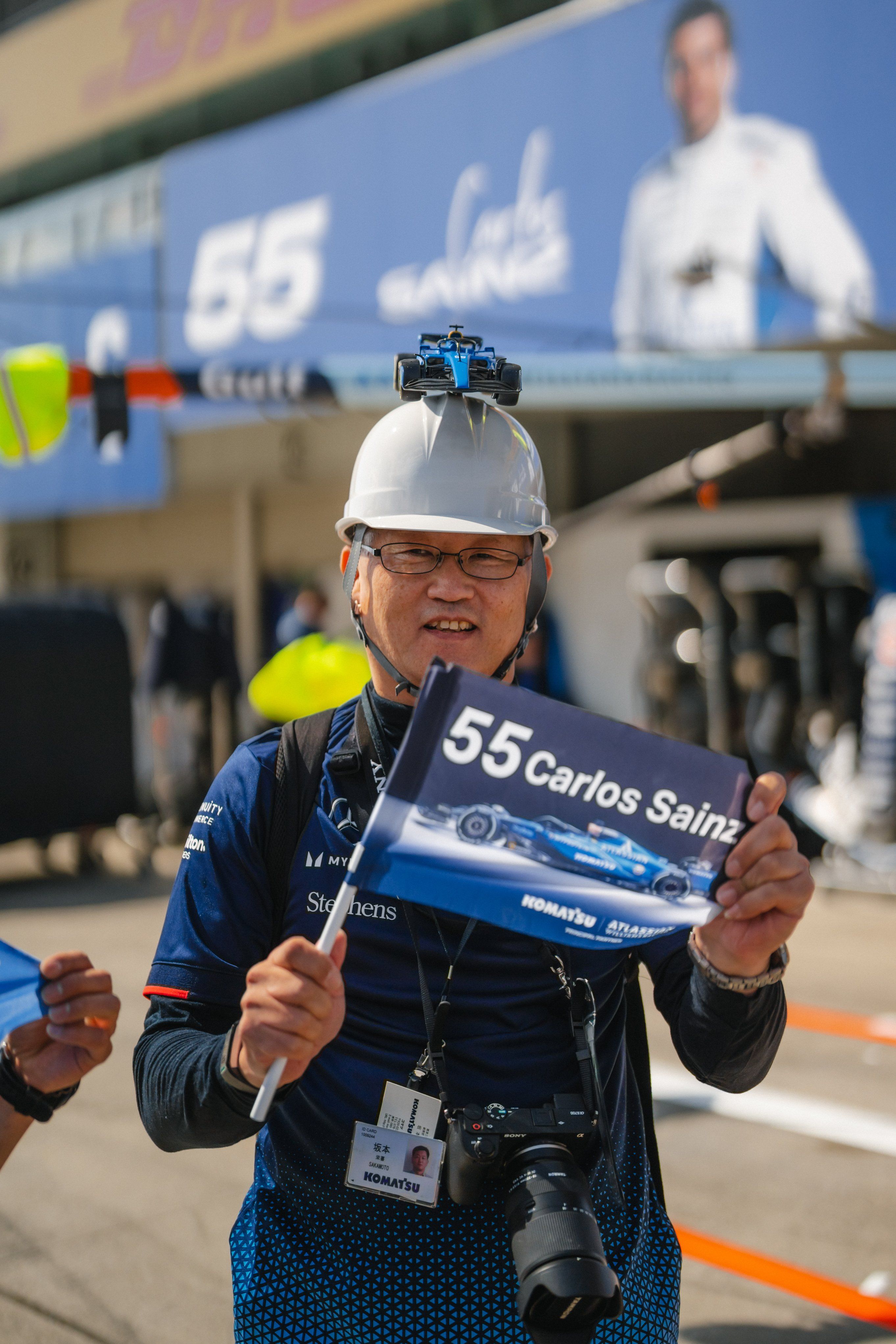 We love the commitment. 