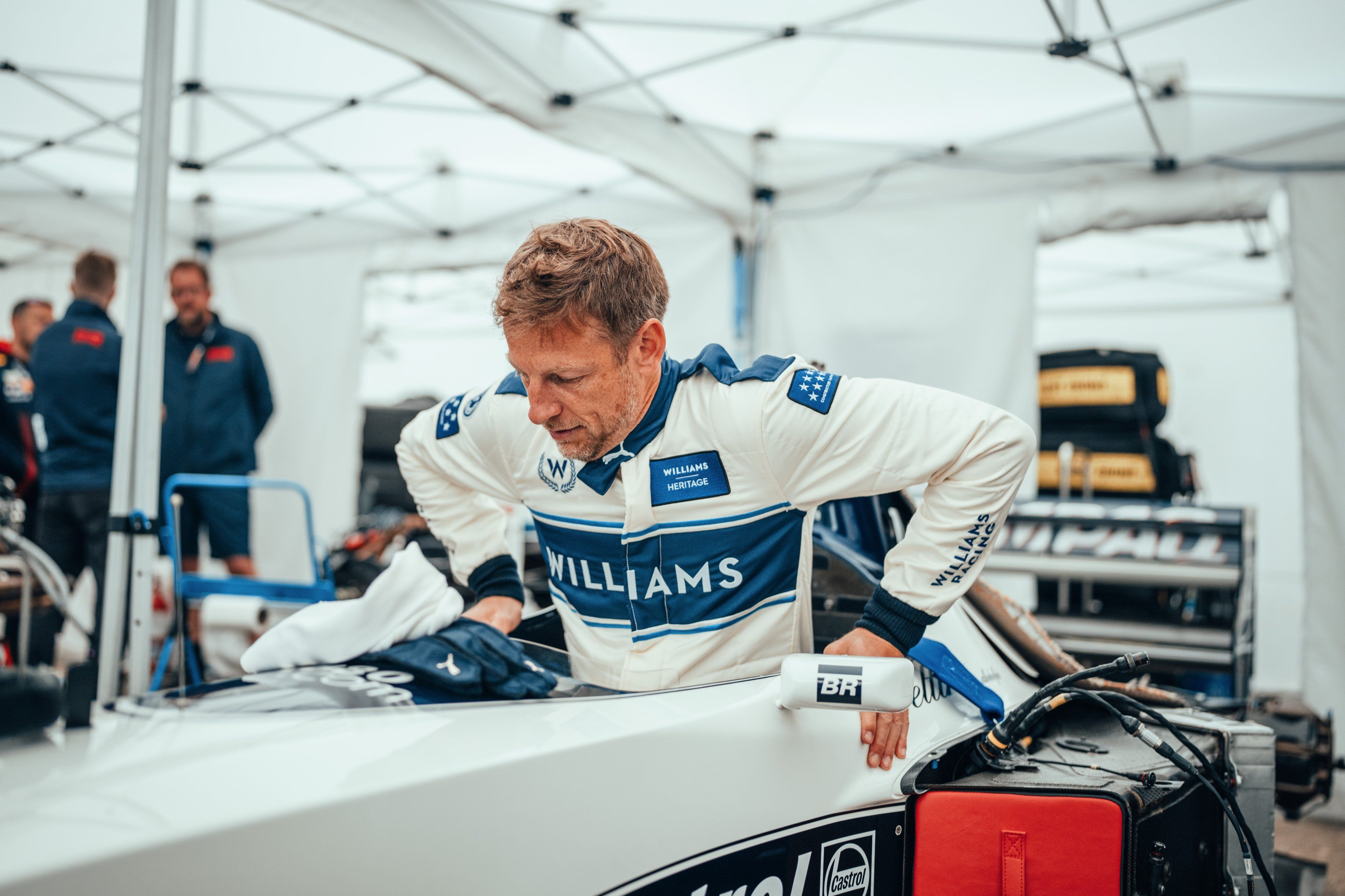 Back in his FW22 for the first time since his rookie year...