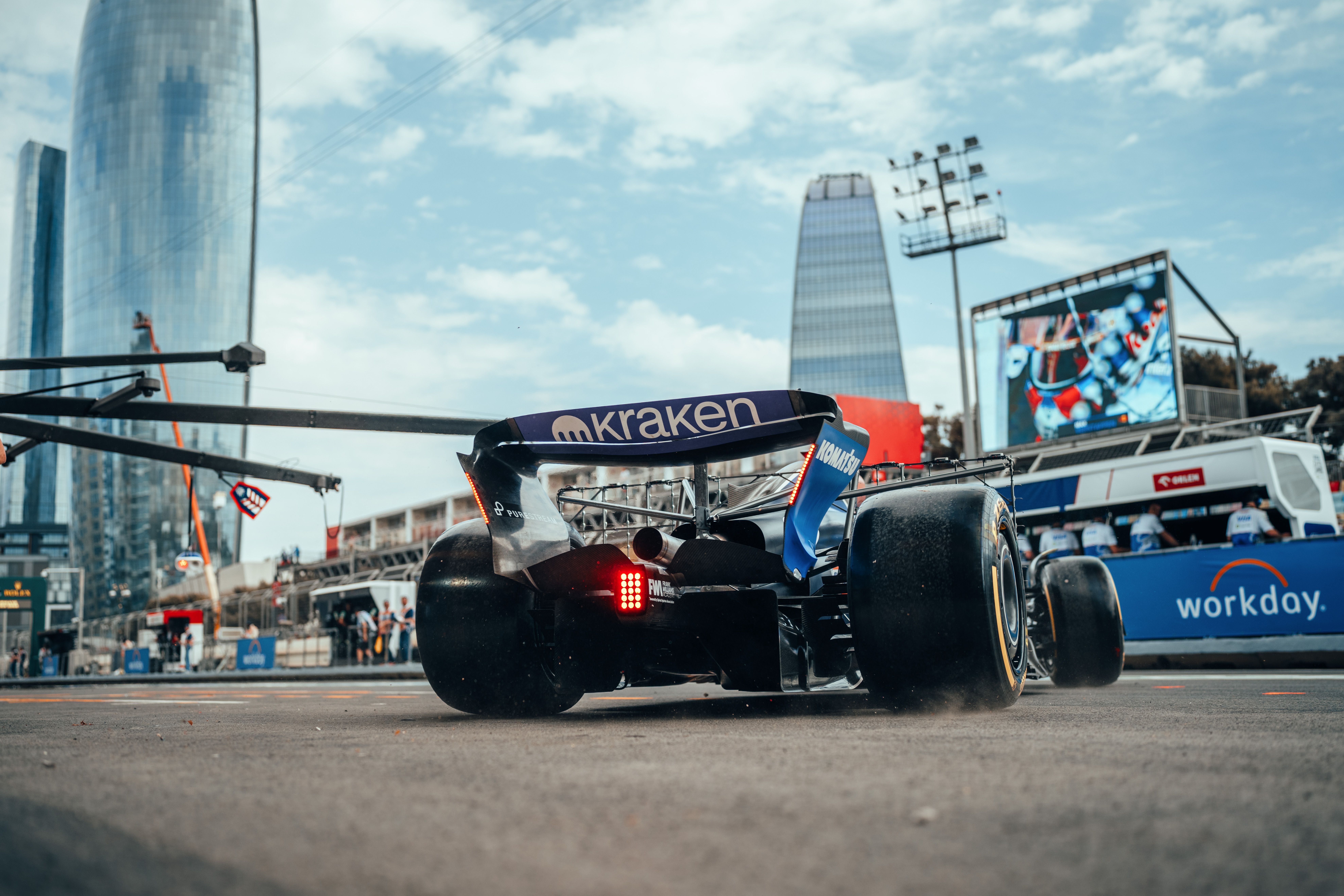 The race weekend is underway.