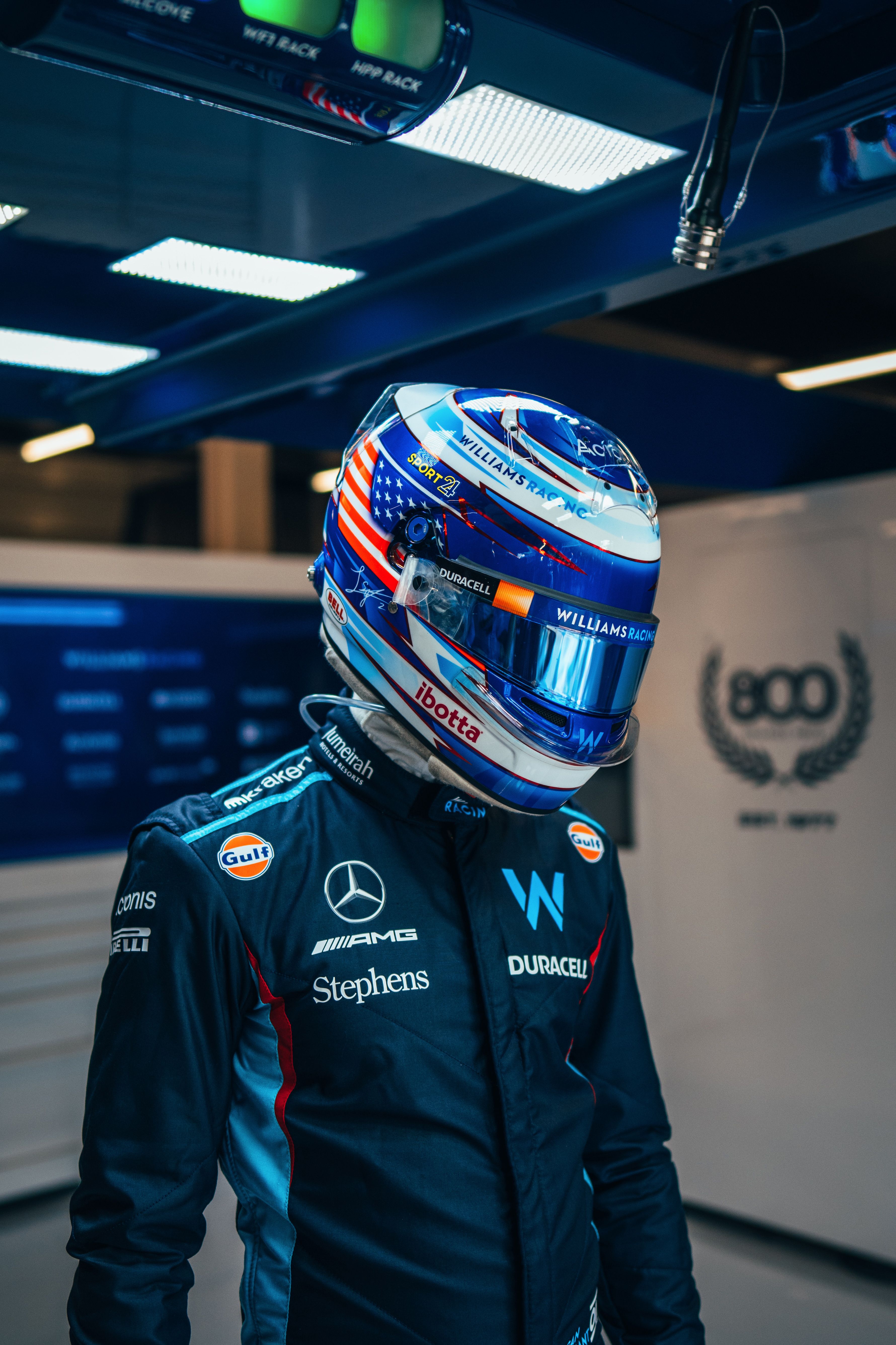 Suited and booted for Silverstone.