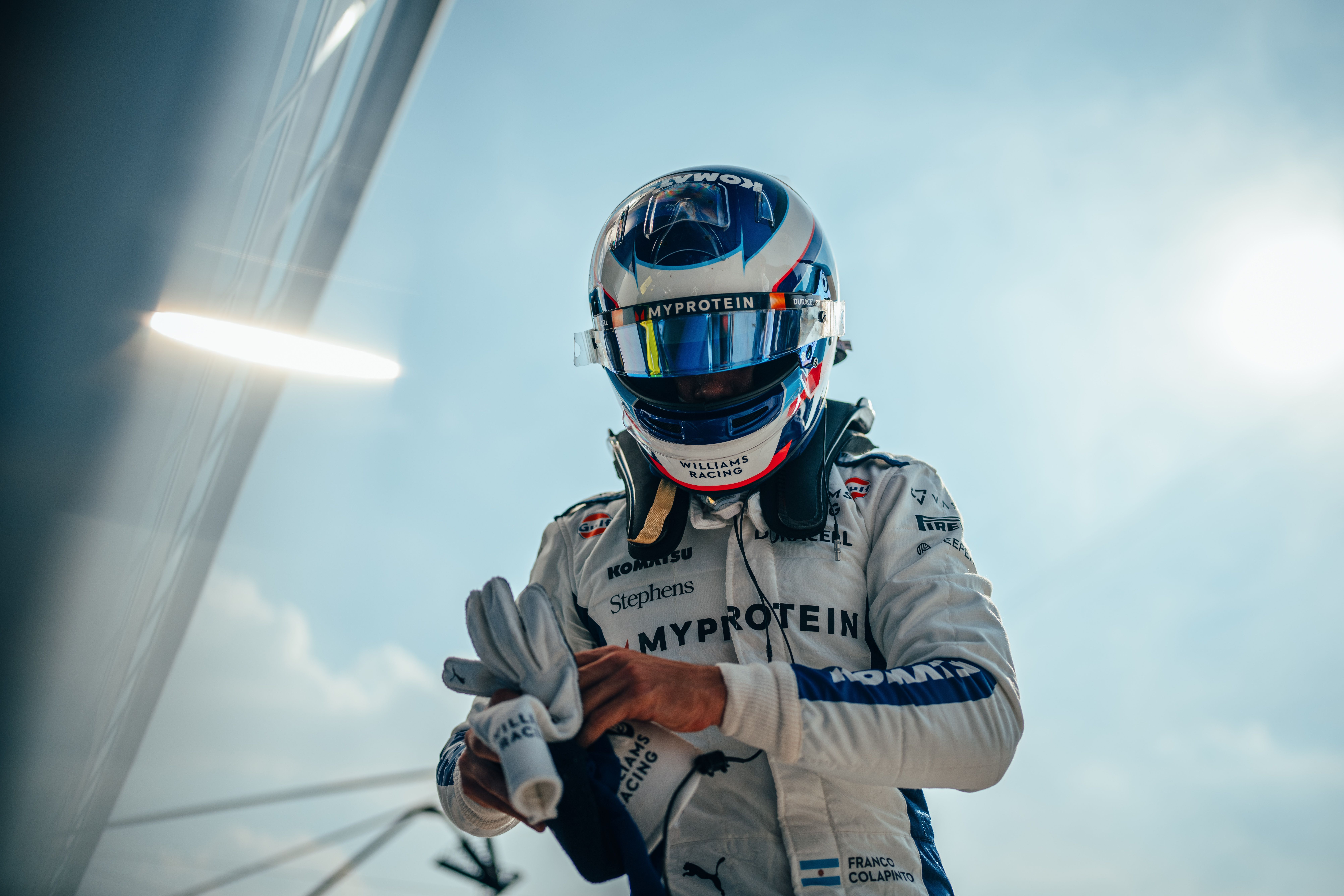 P18 for Franco, he'll be looking to race forwards tomorrow.