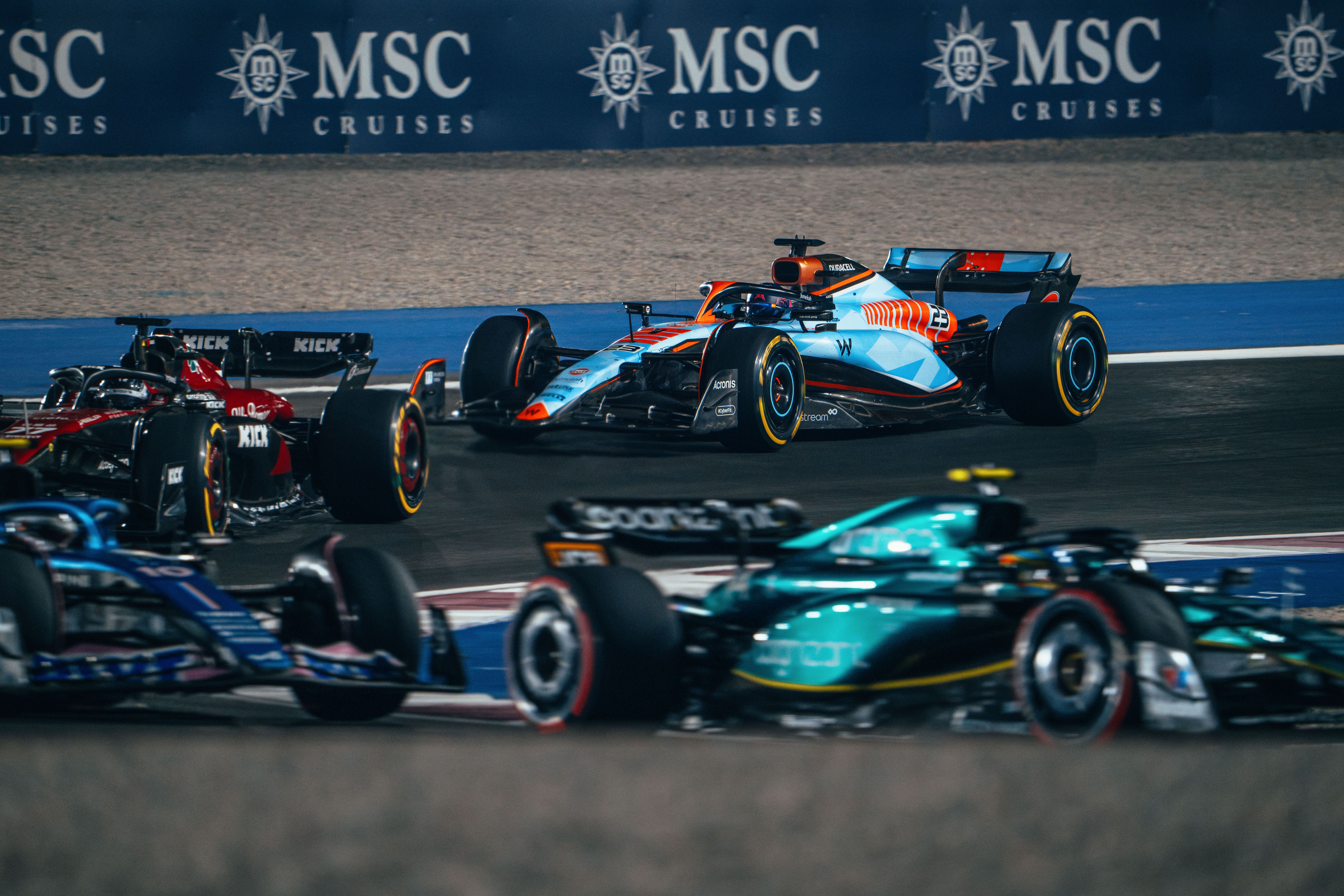 Alex was in the hunt.