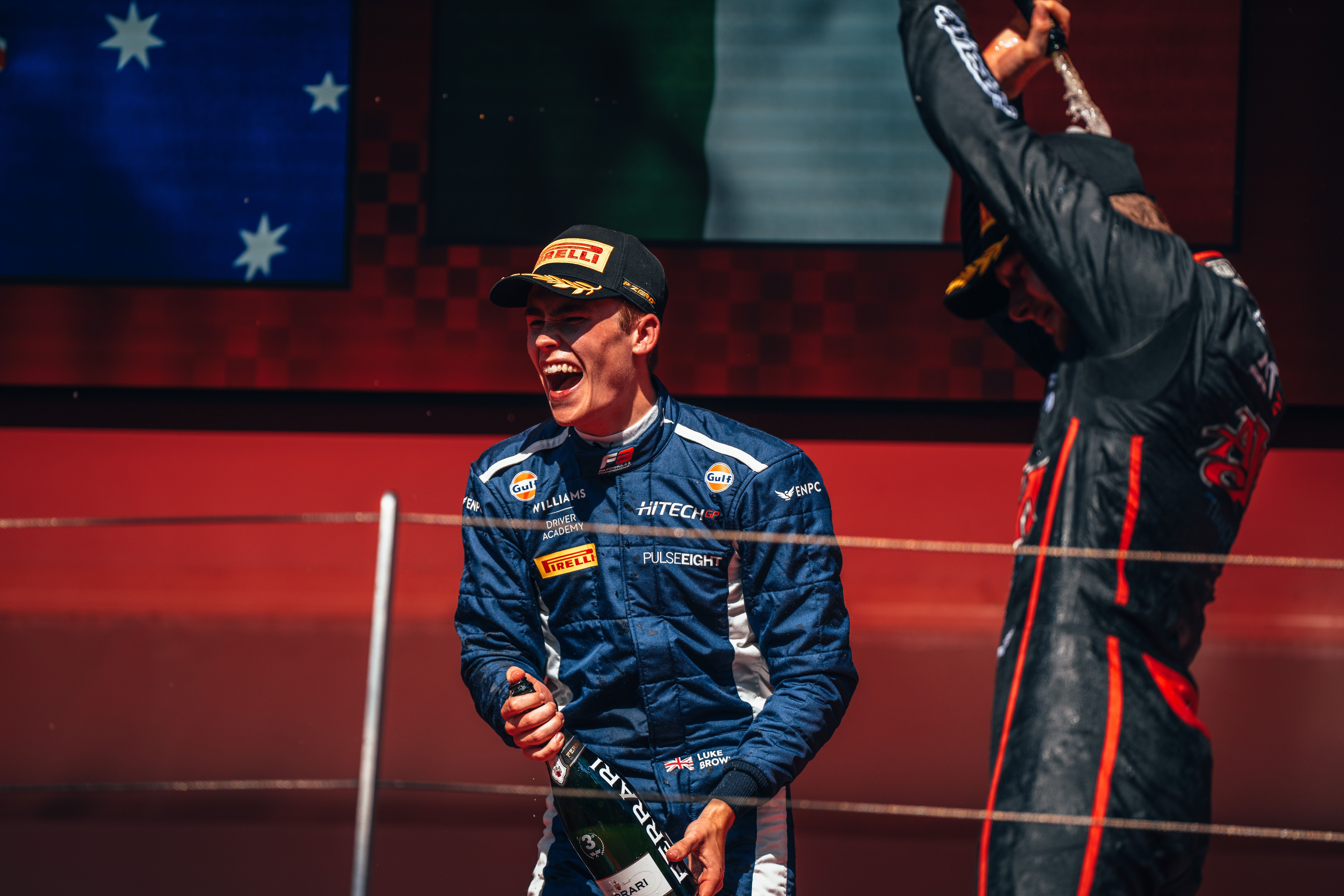 WATCH: Luke Browning takes to the Monaco podium | Atlassian Williams Racing