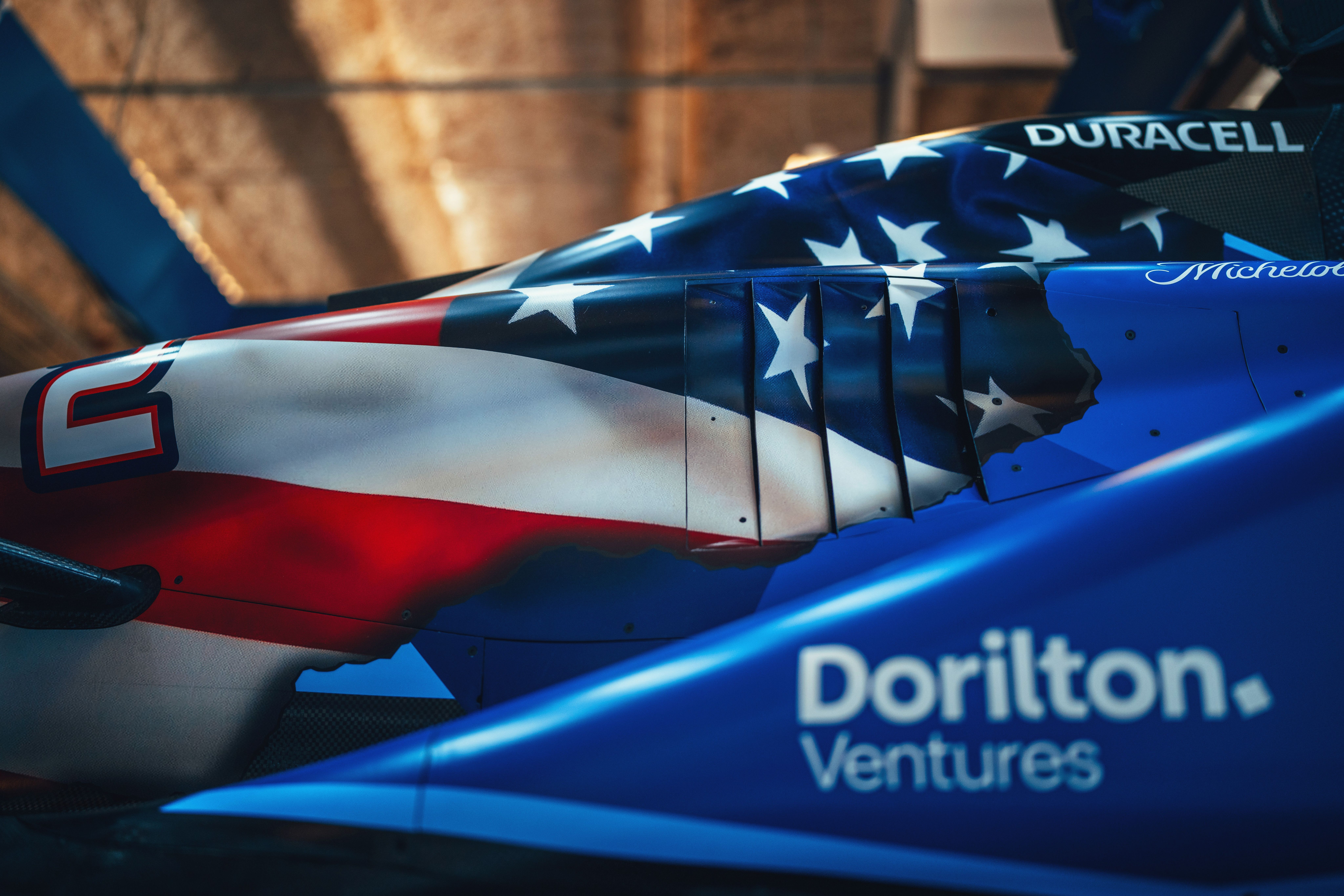 There'll be no missing the American flag on our FW45 this weekend!