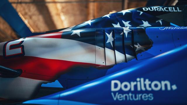 There'll be no missing the American flag on our FW45 this weekend!