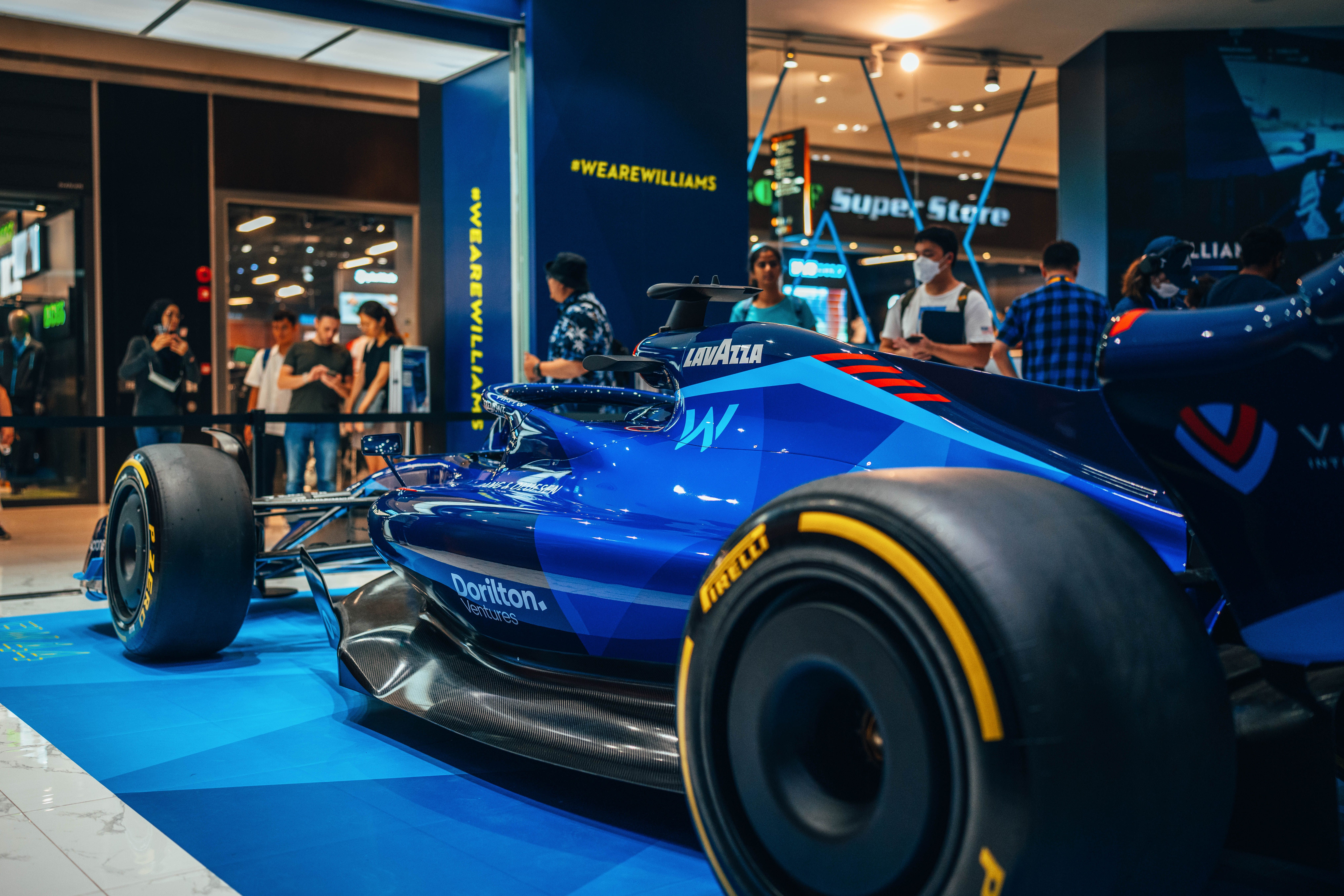 Don’t forget to grab a photo of our FW44 show car