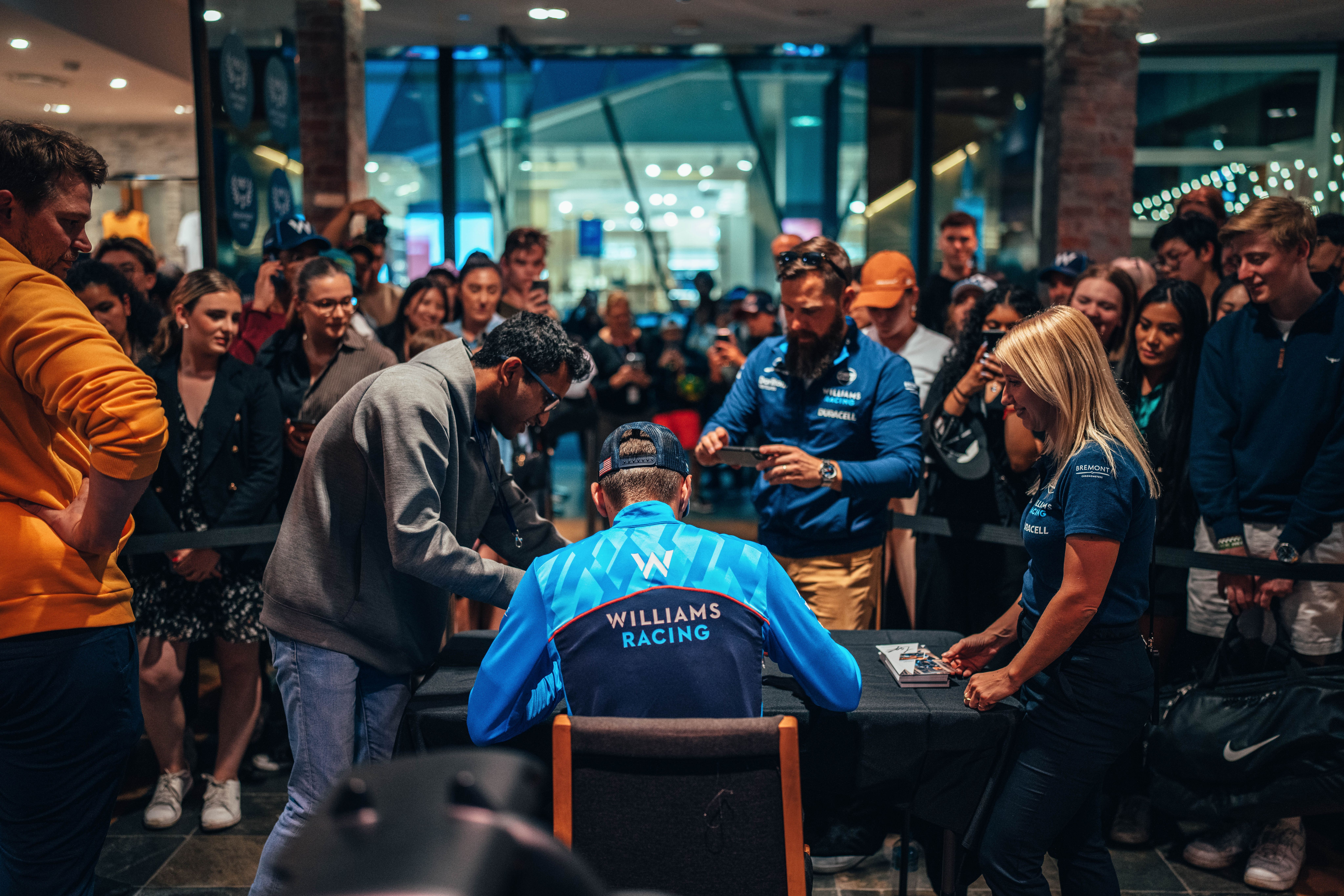 And made plenty of time for selfies and signings.