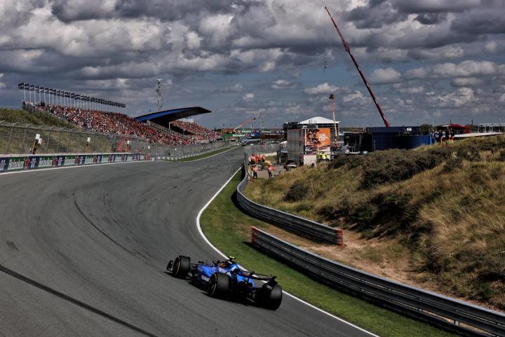 Carlos Sainz, Atlassian Williams Racing Formula 1 driver, at Zandvoort Circuit