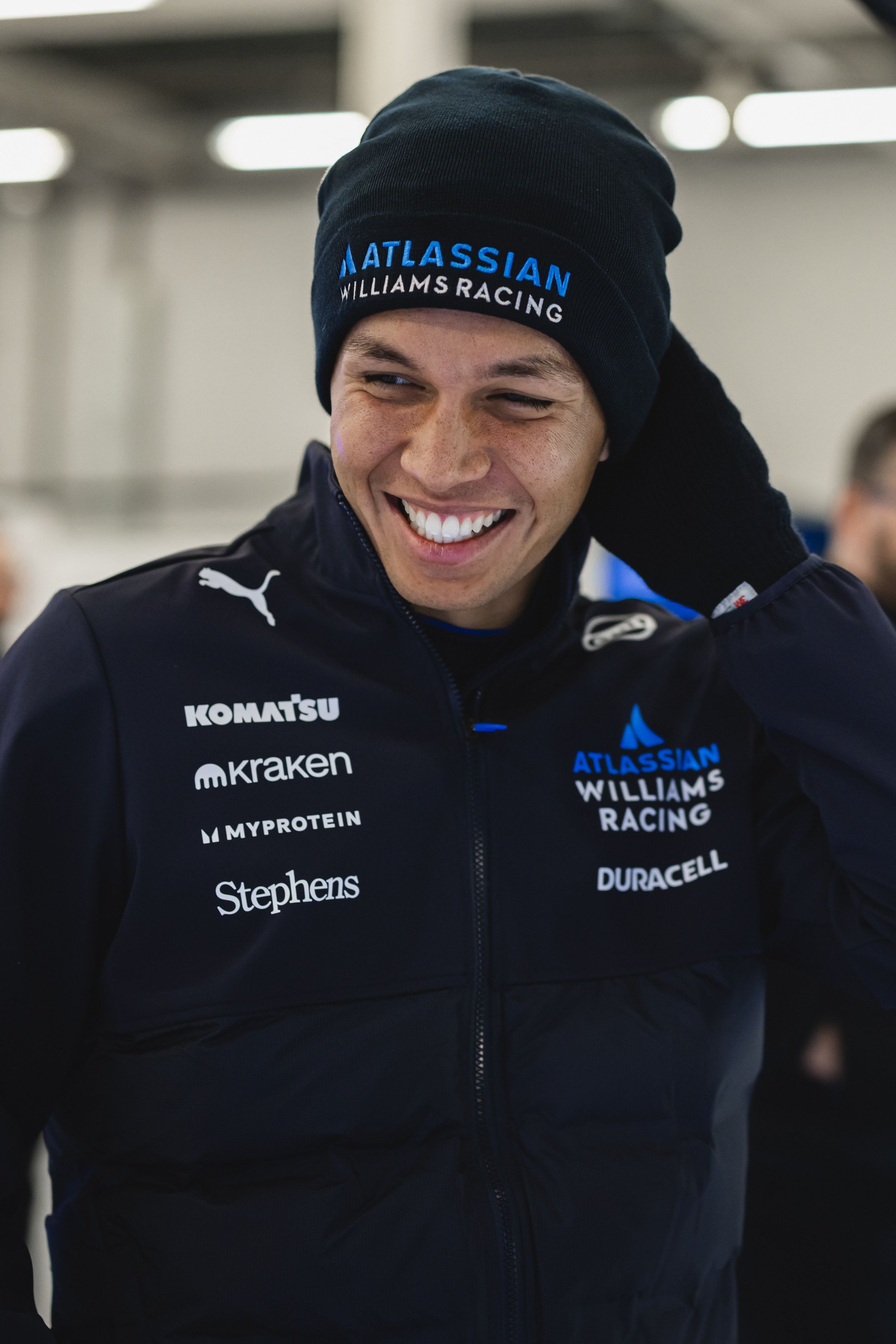 Albono in the building.