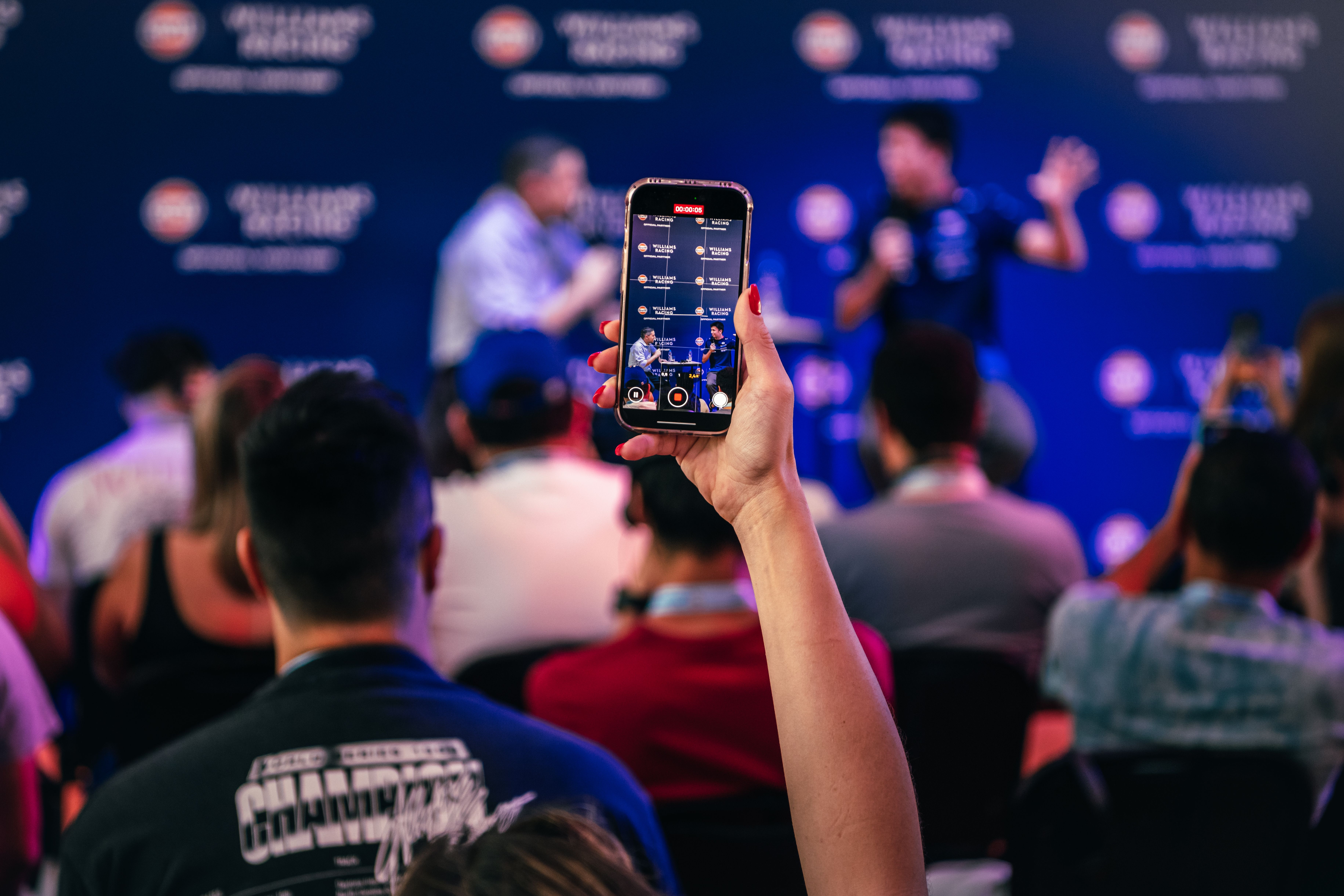 But first, an on stage Q&A.