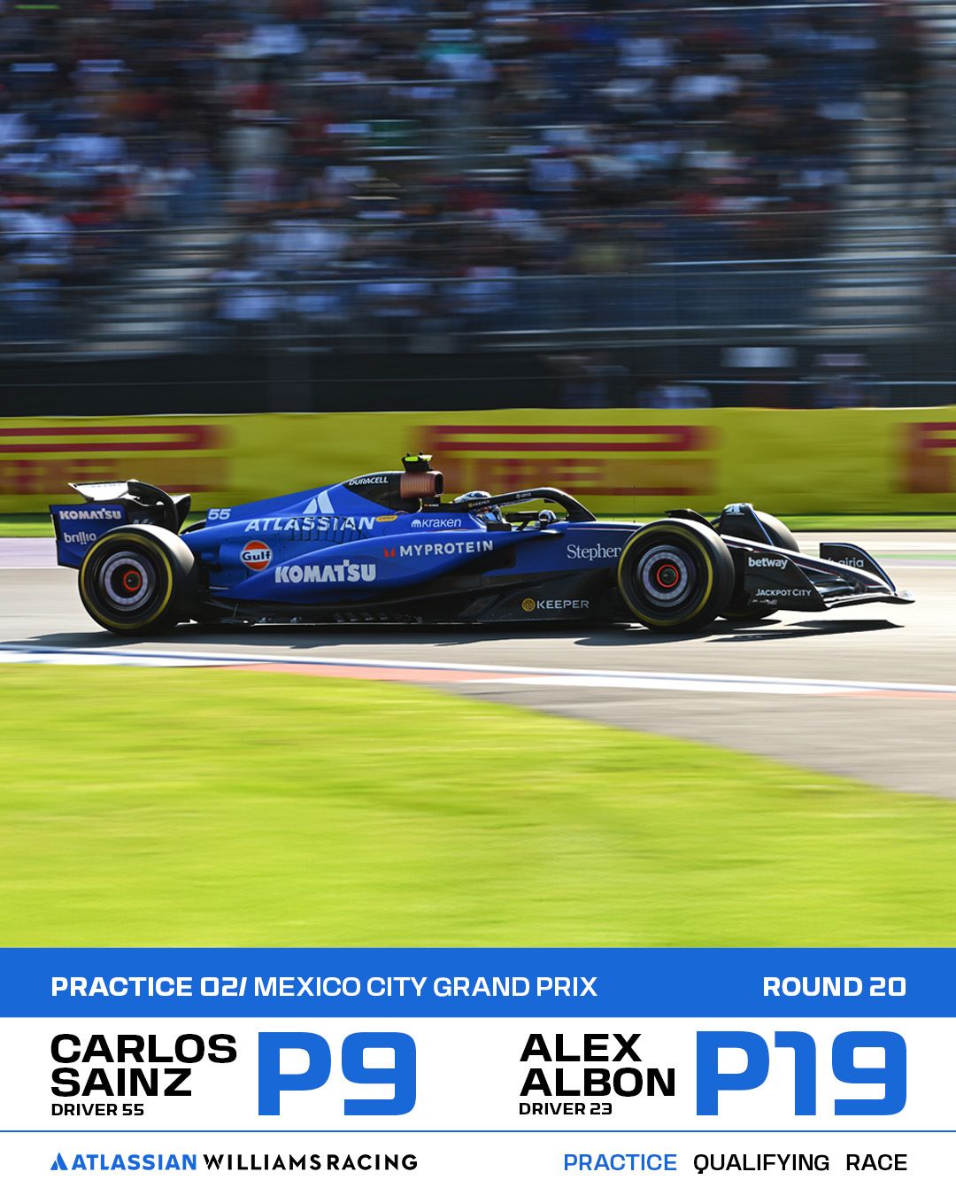 Mexico City 2025 | Atlassian Williams Racing