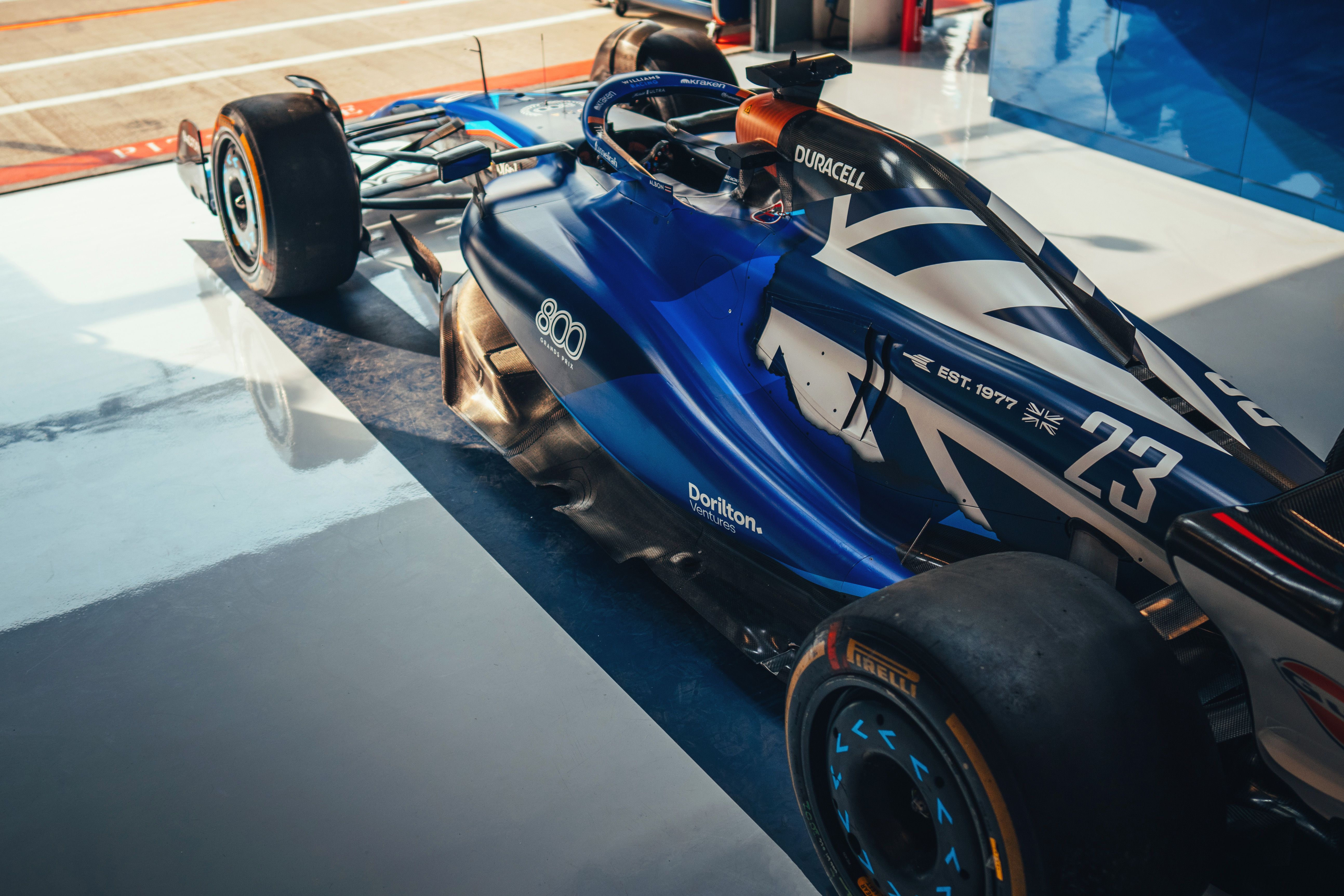 Our stunning 800th GP celebratory livery in all its glory.