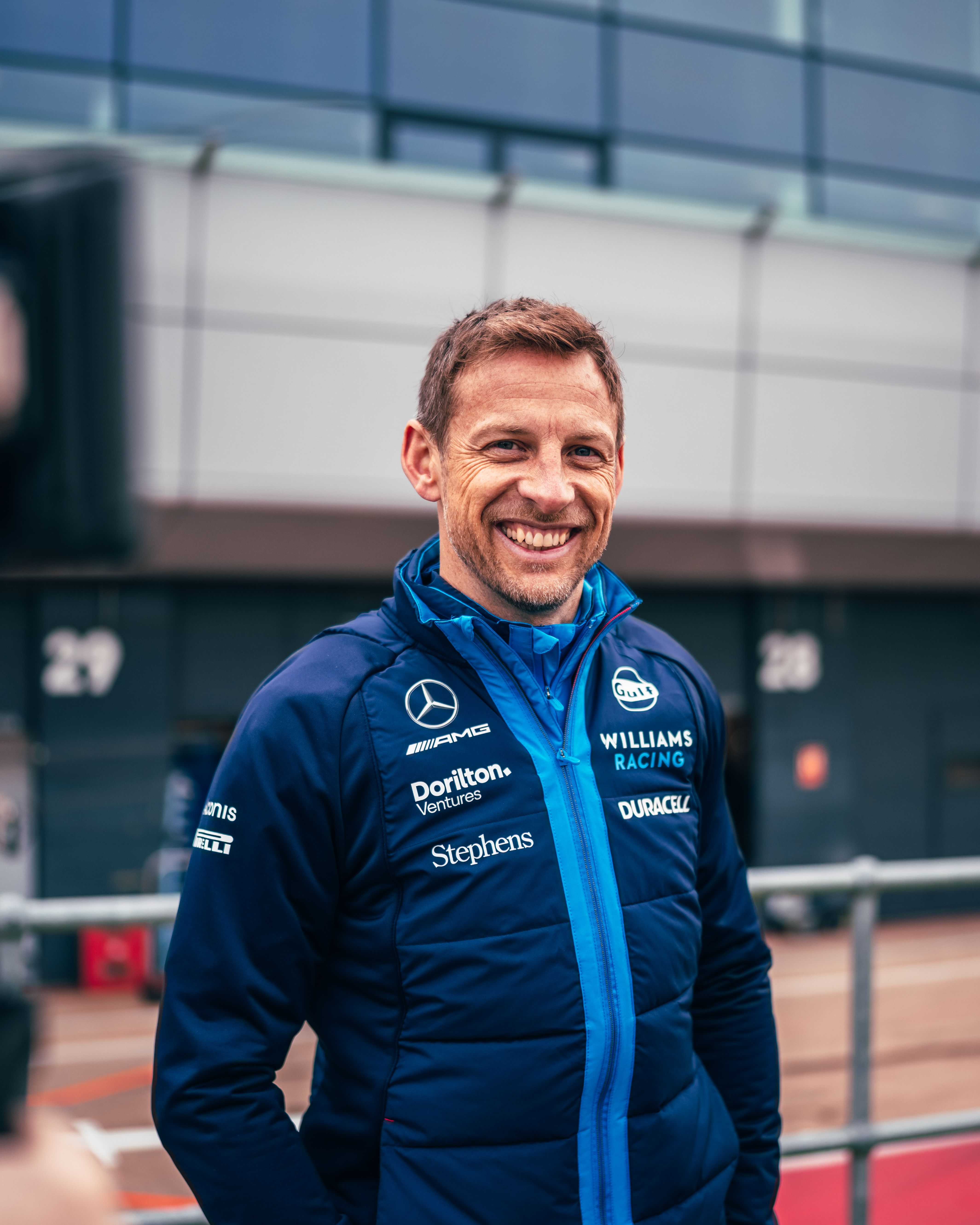 Jenson was with us at Silverstone throughout our FW45 Rollout.
