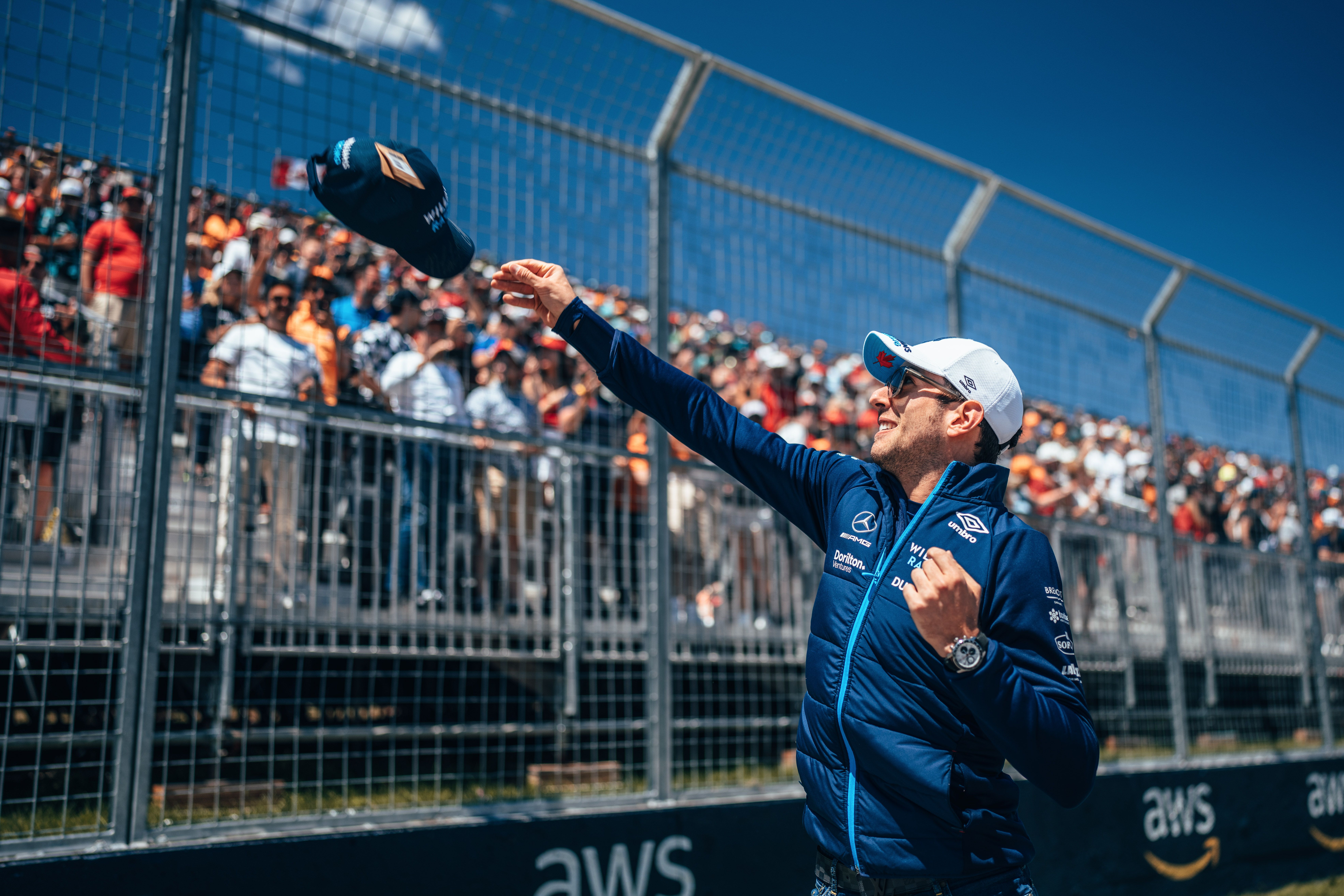 And Nicky was busy pleasing his fellow Canadians