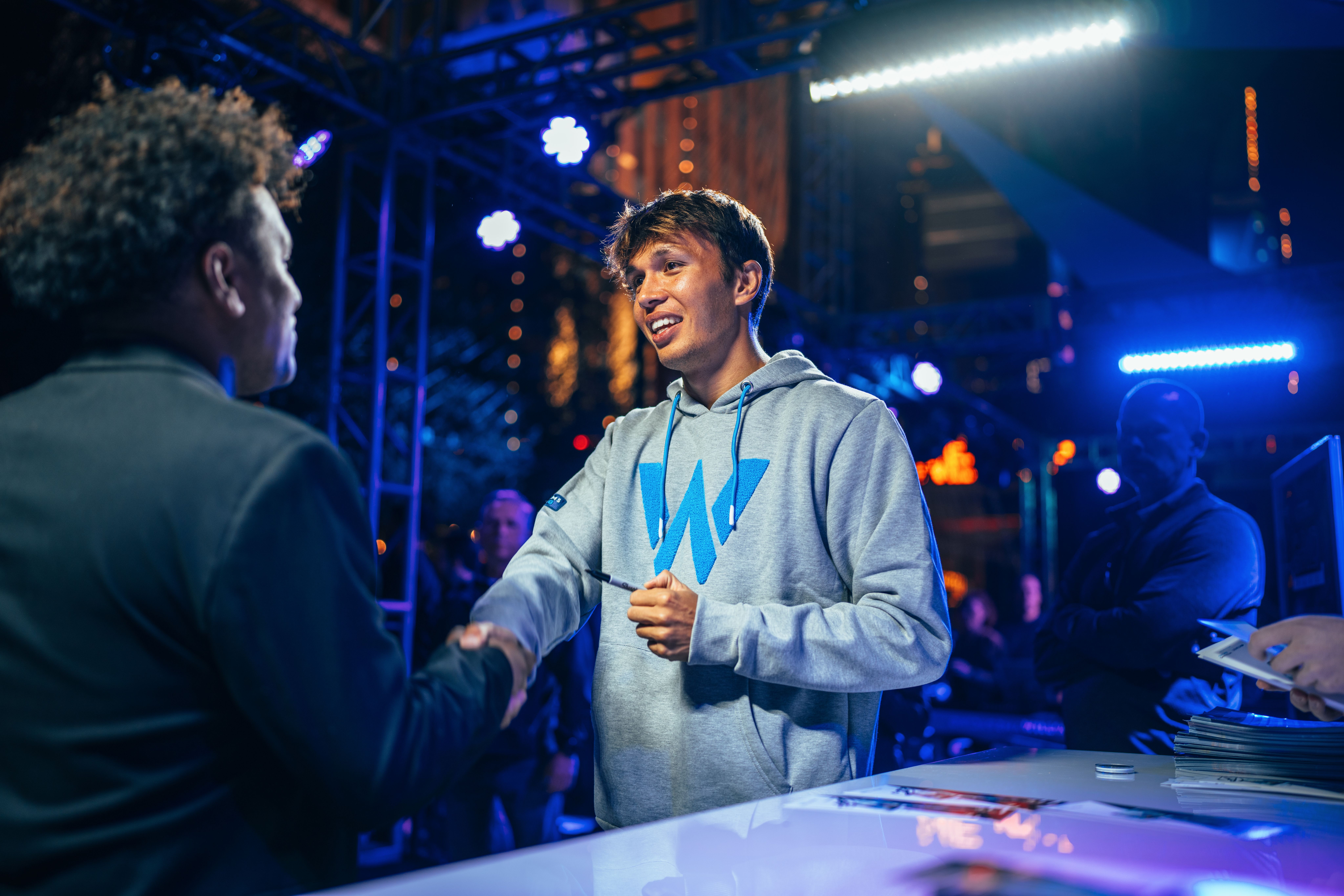 And Alex was our first guest!