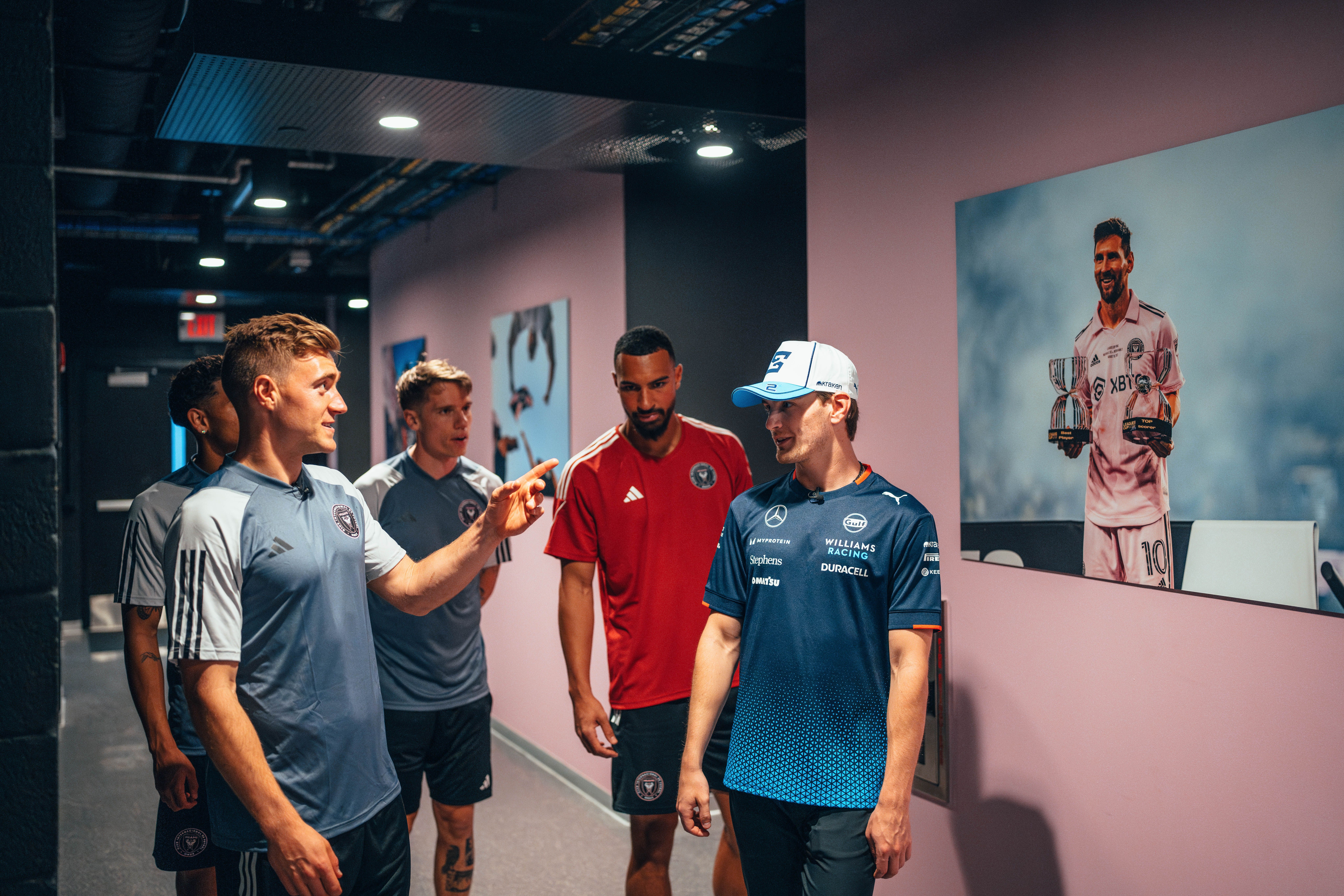 Now for a tour, you might have heard of the guy on the wall before.