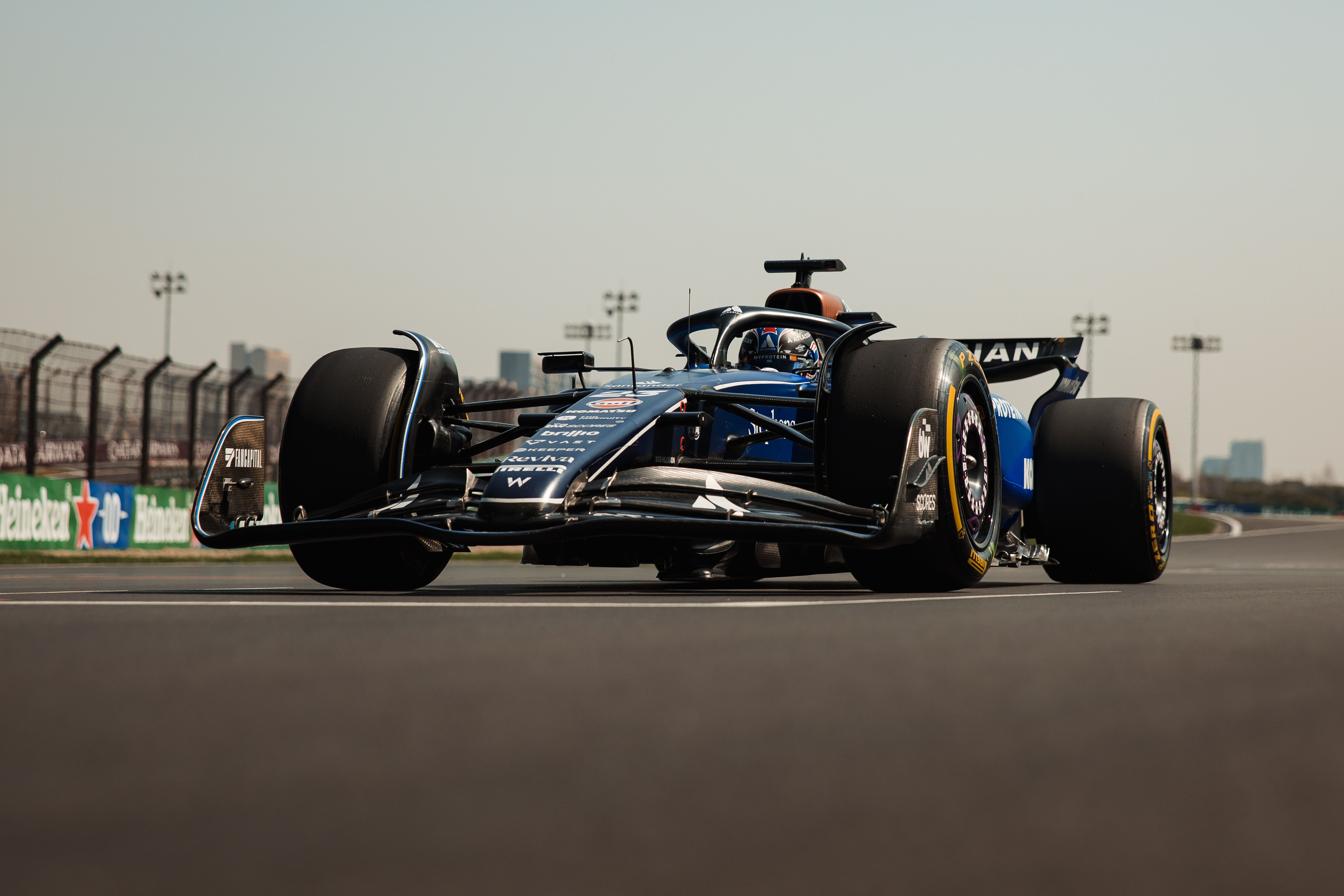 Alex ready to race his FW47