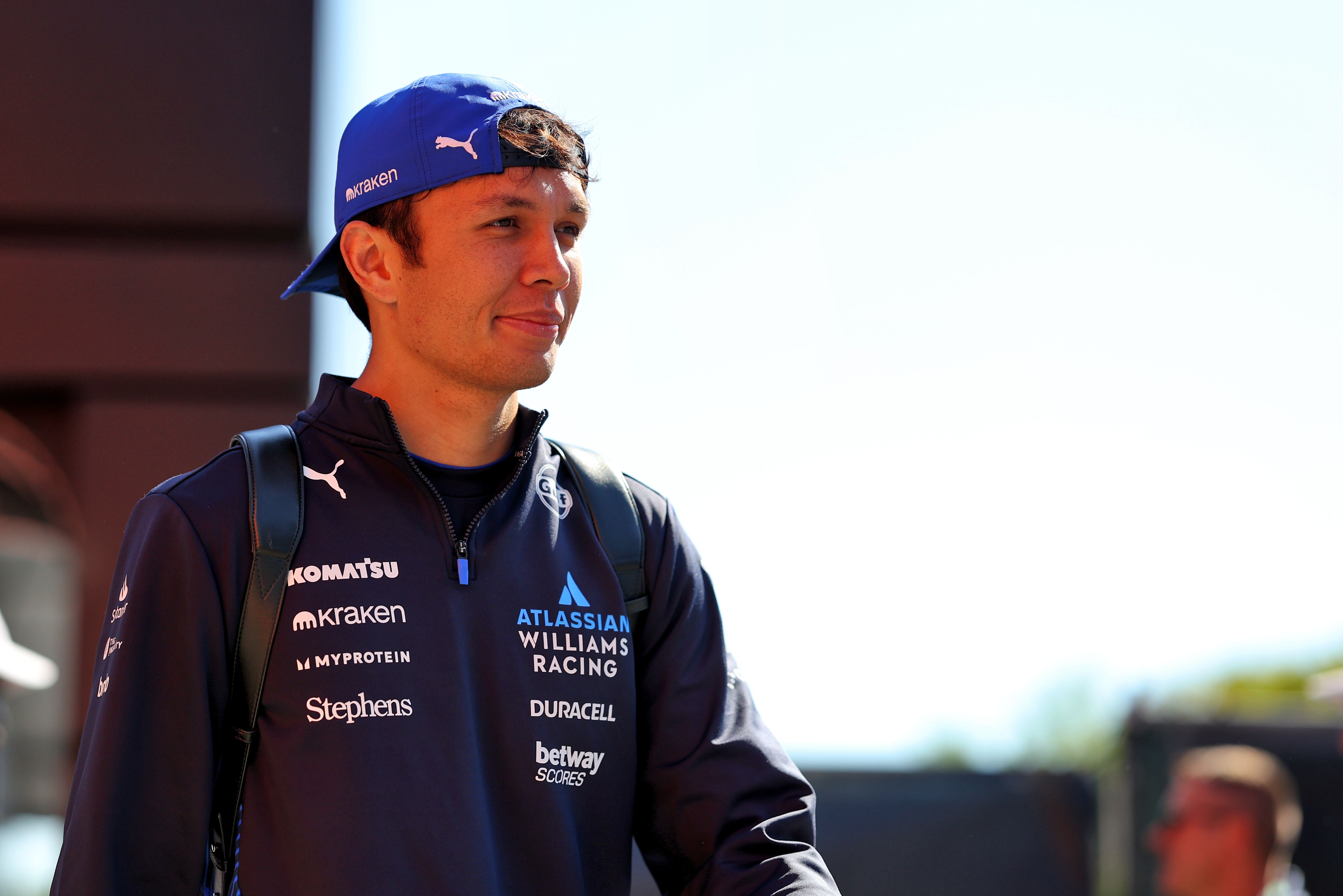 Alex looks happy to be in Italy