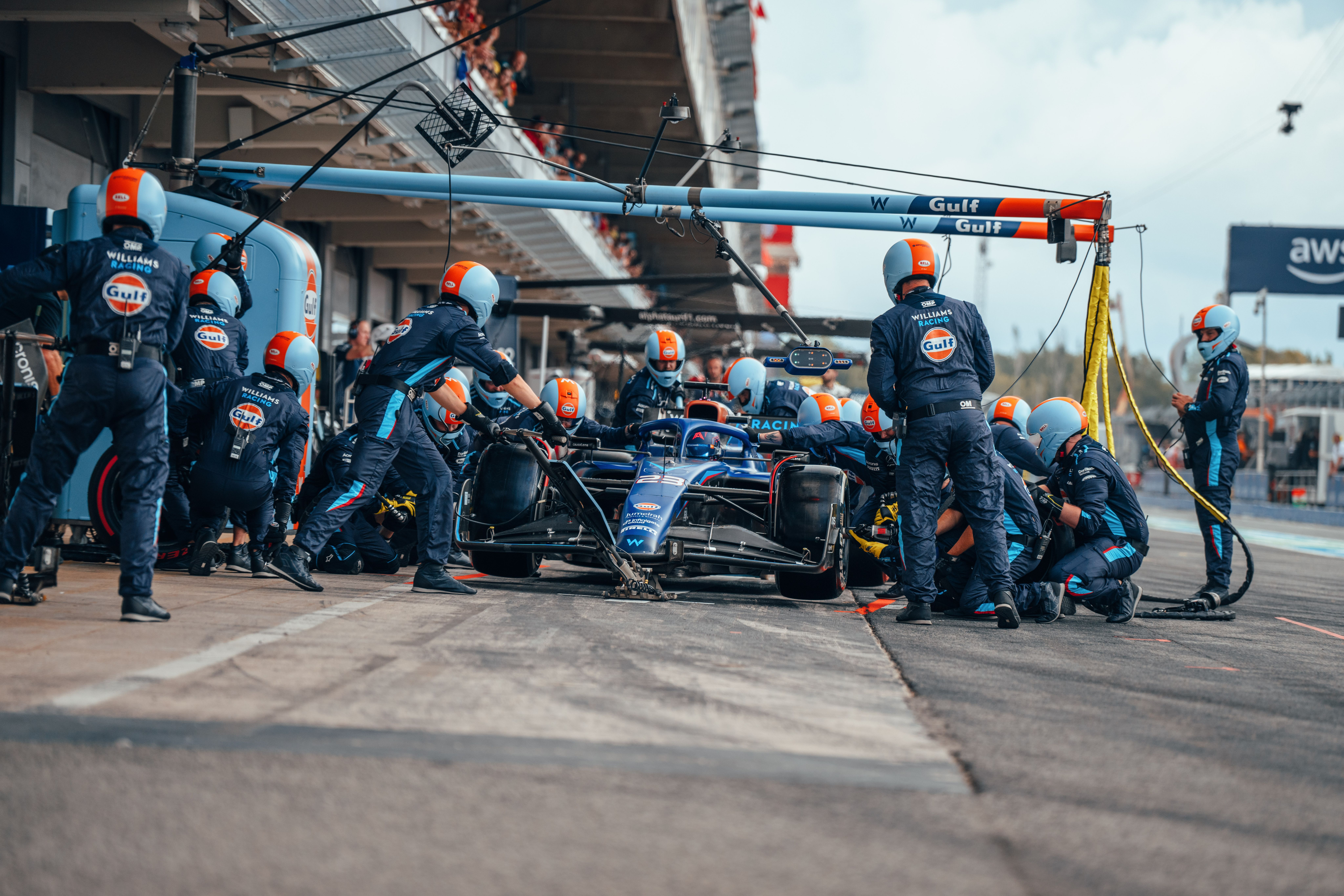 Time for our first stop.