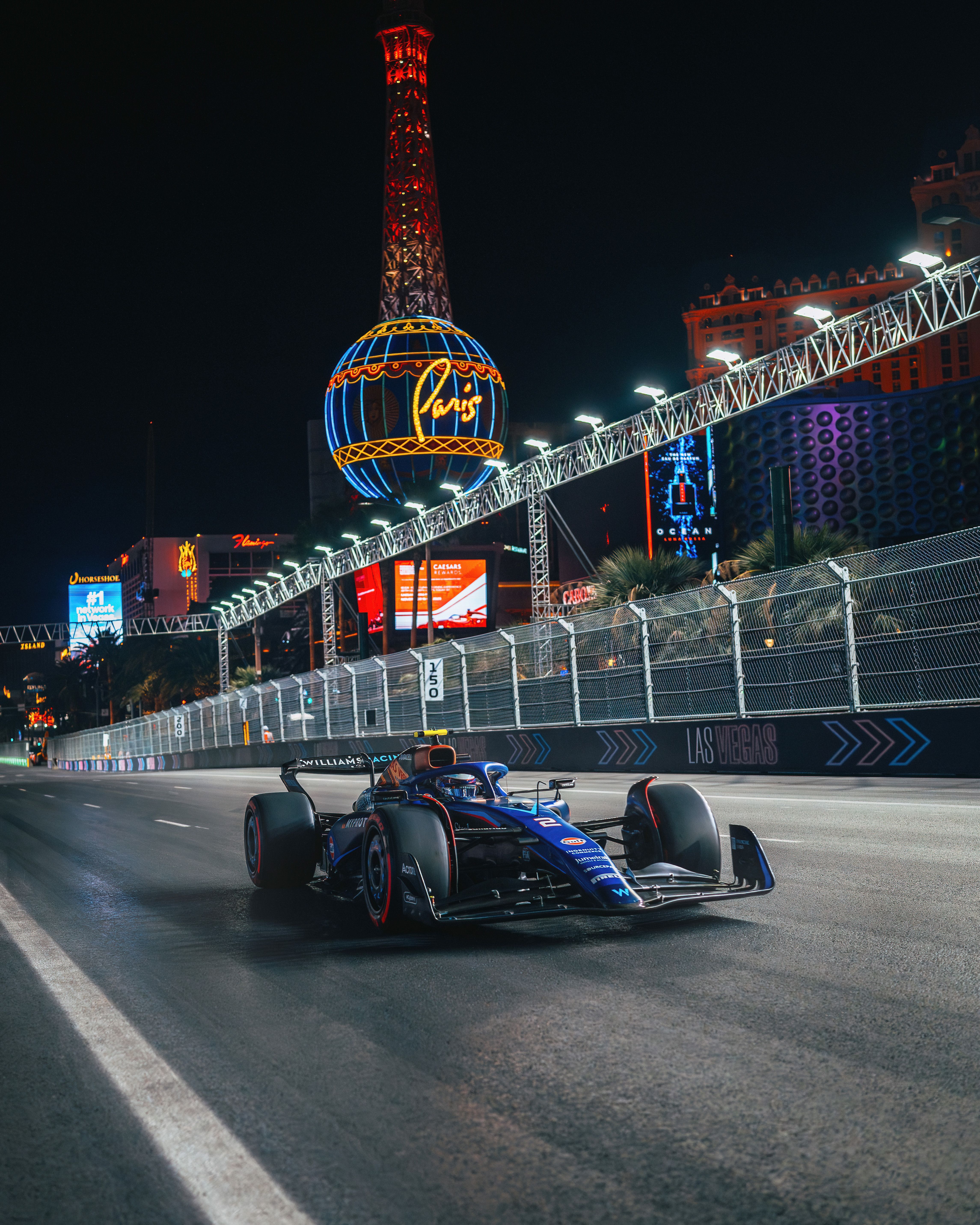 In Photos Third row in Vegas Williams Racing