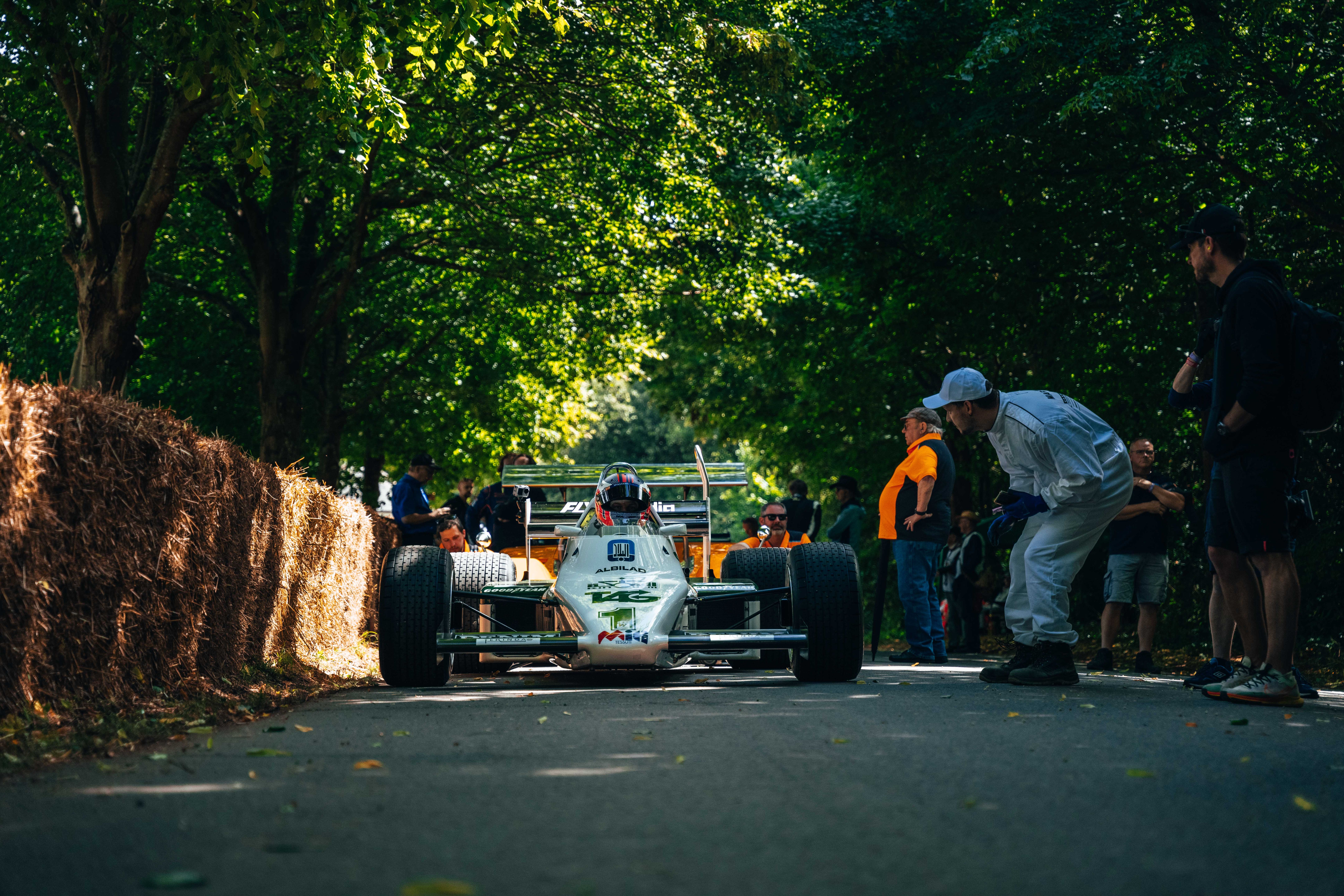 The hill is all yours, Jenson.