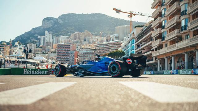 A local resident takes to the streets of Monaco.