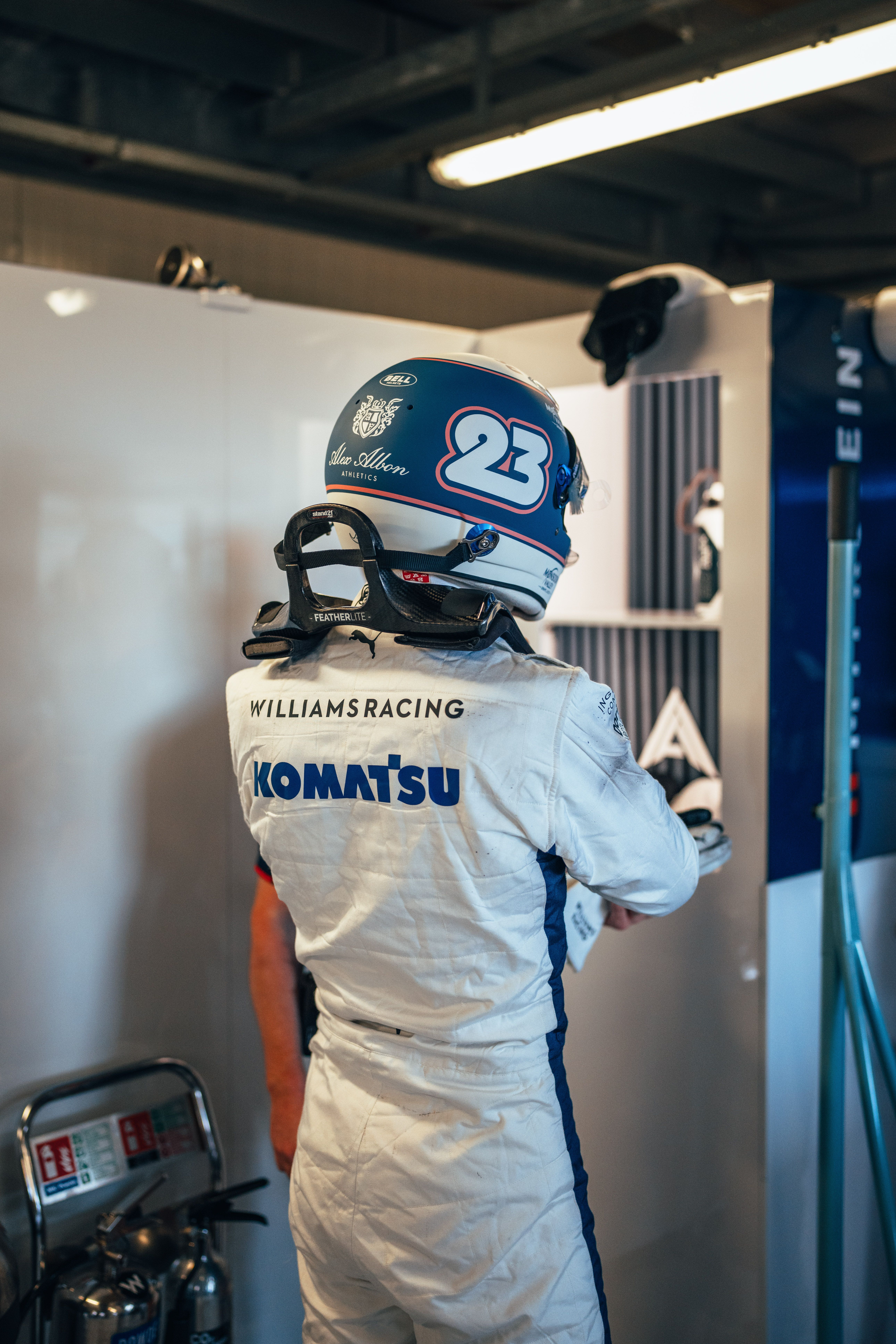 Did you spot Alex's one-off Monaco helmet?