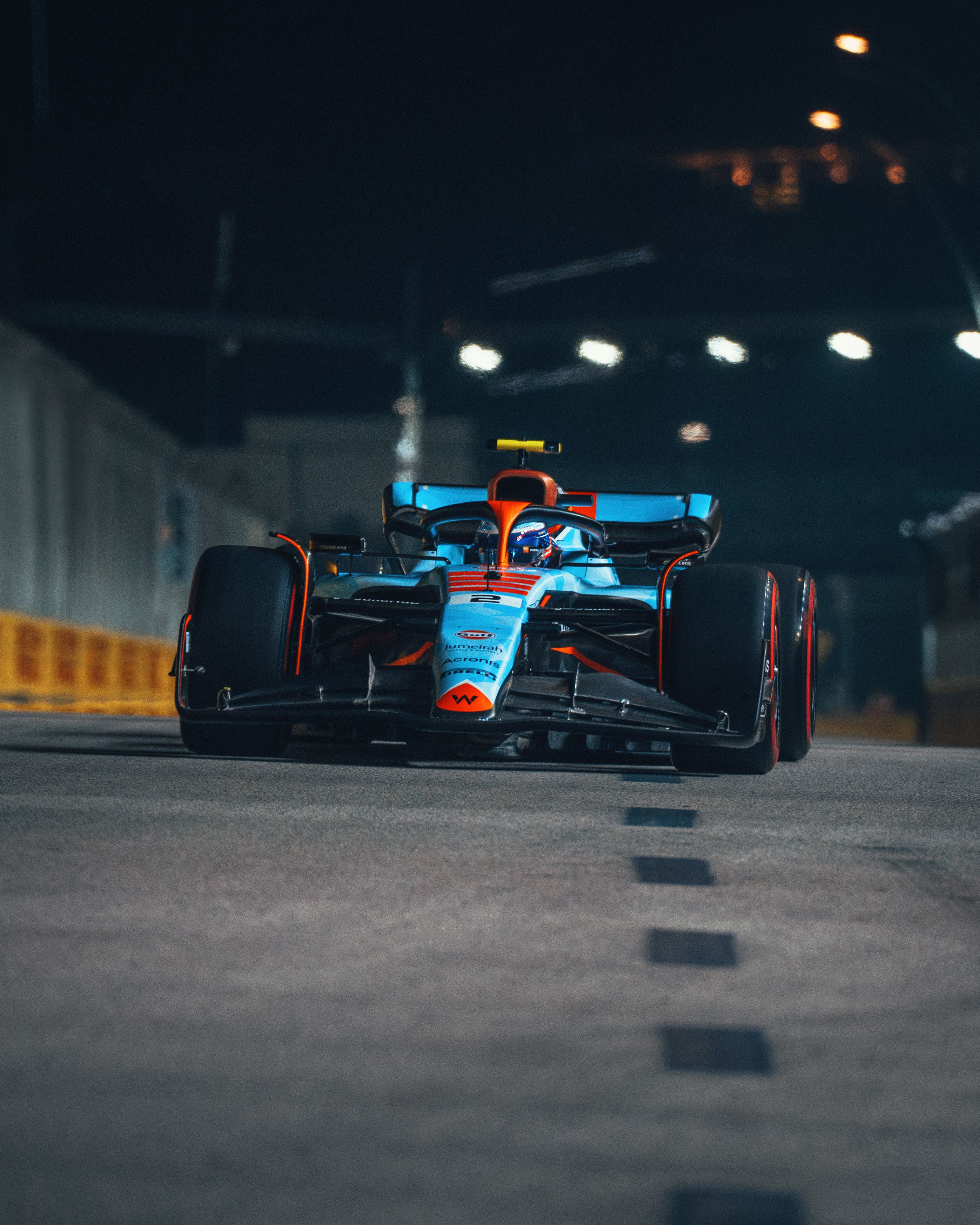 But Sarge clocked up 28 laps in FP2.