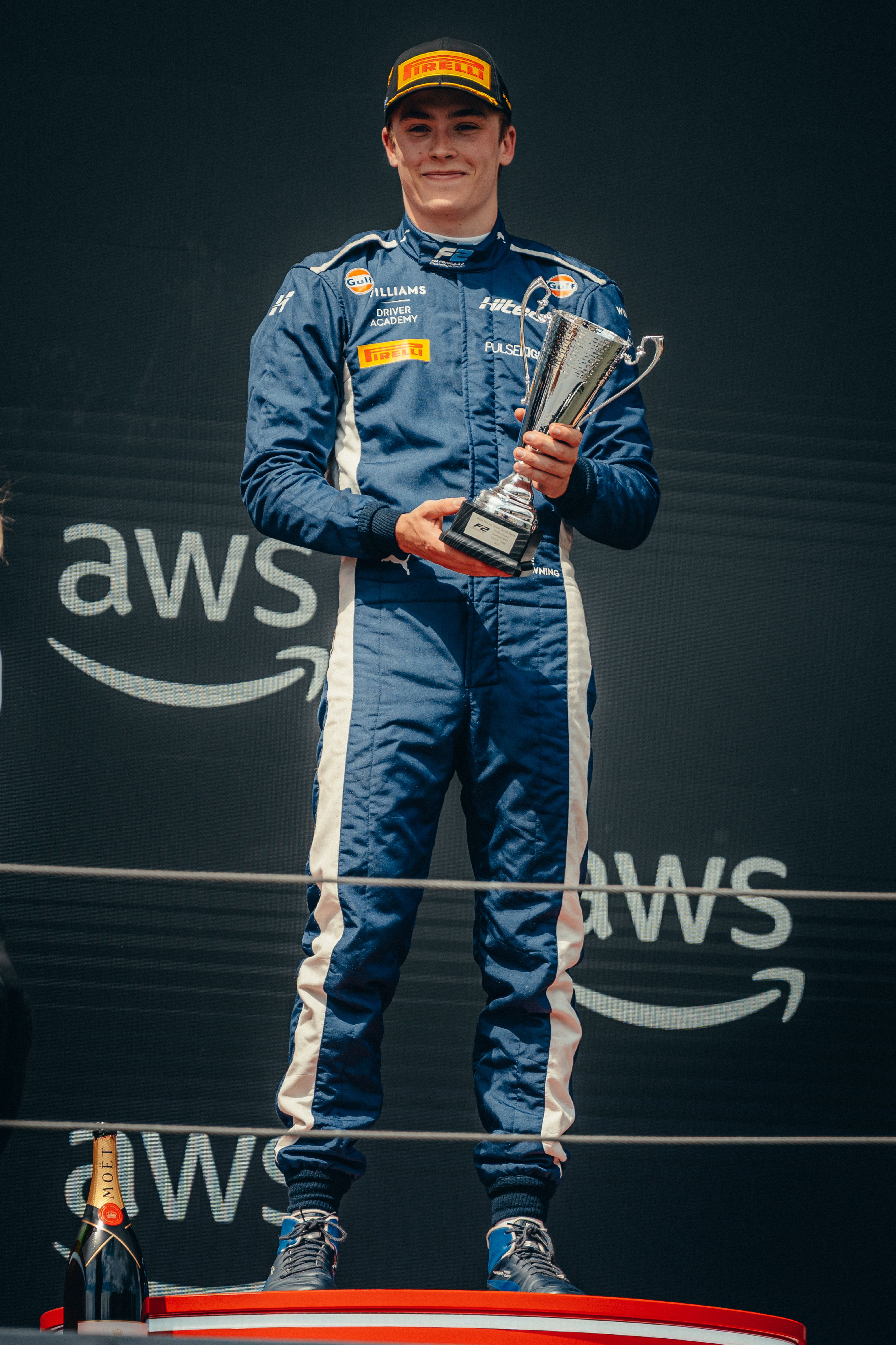 Another podium finish for Luke in F2's Sprint Race