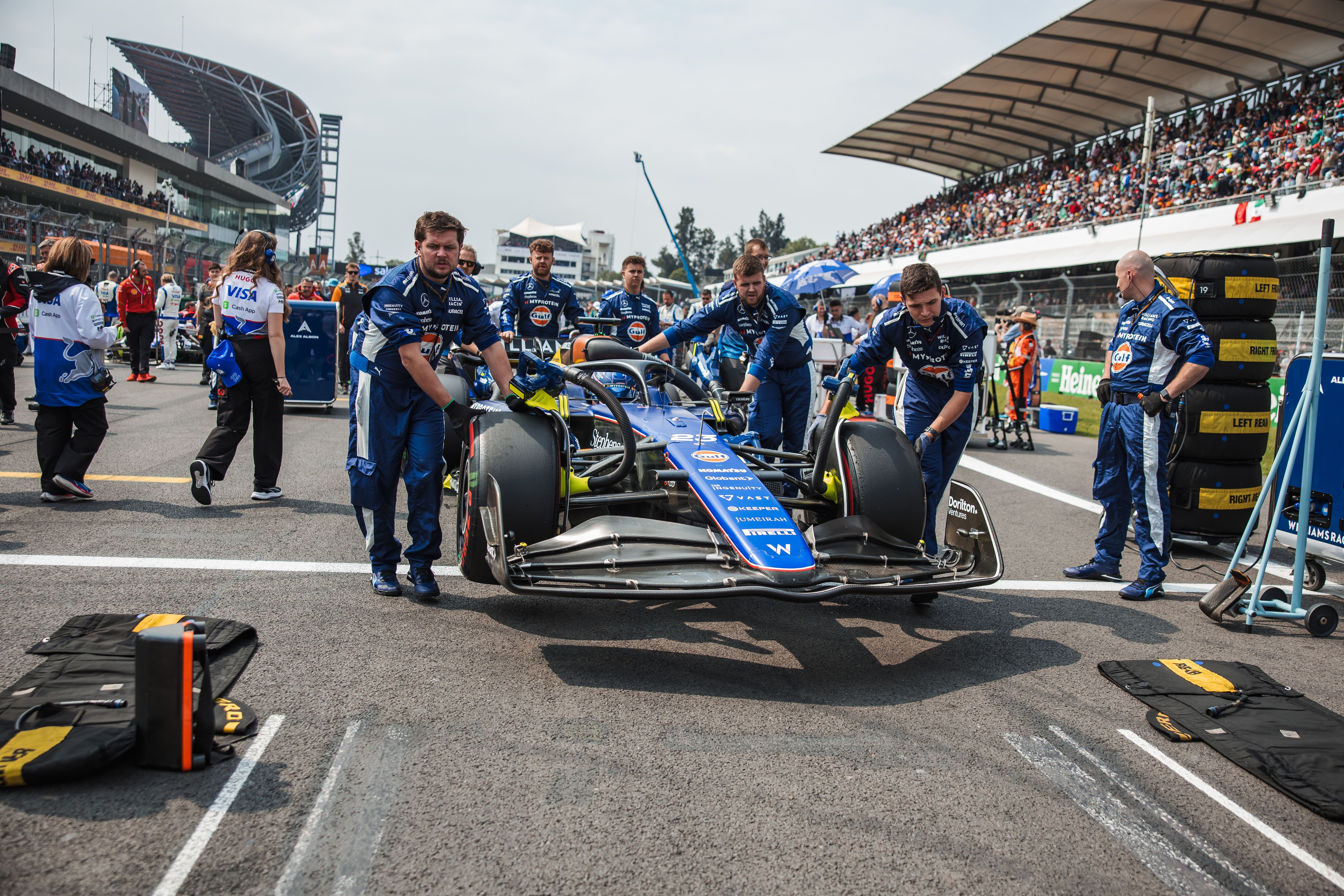 Albono finds his marks.