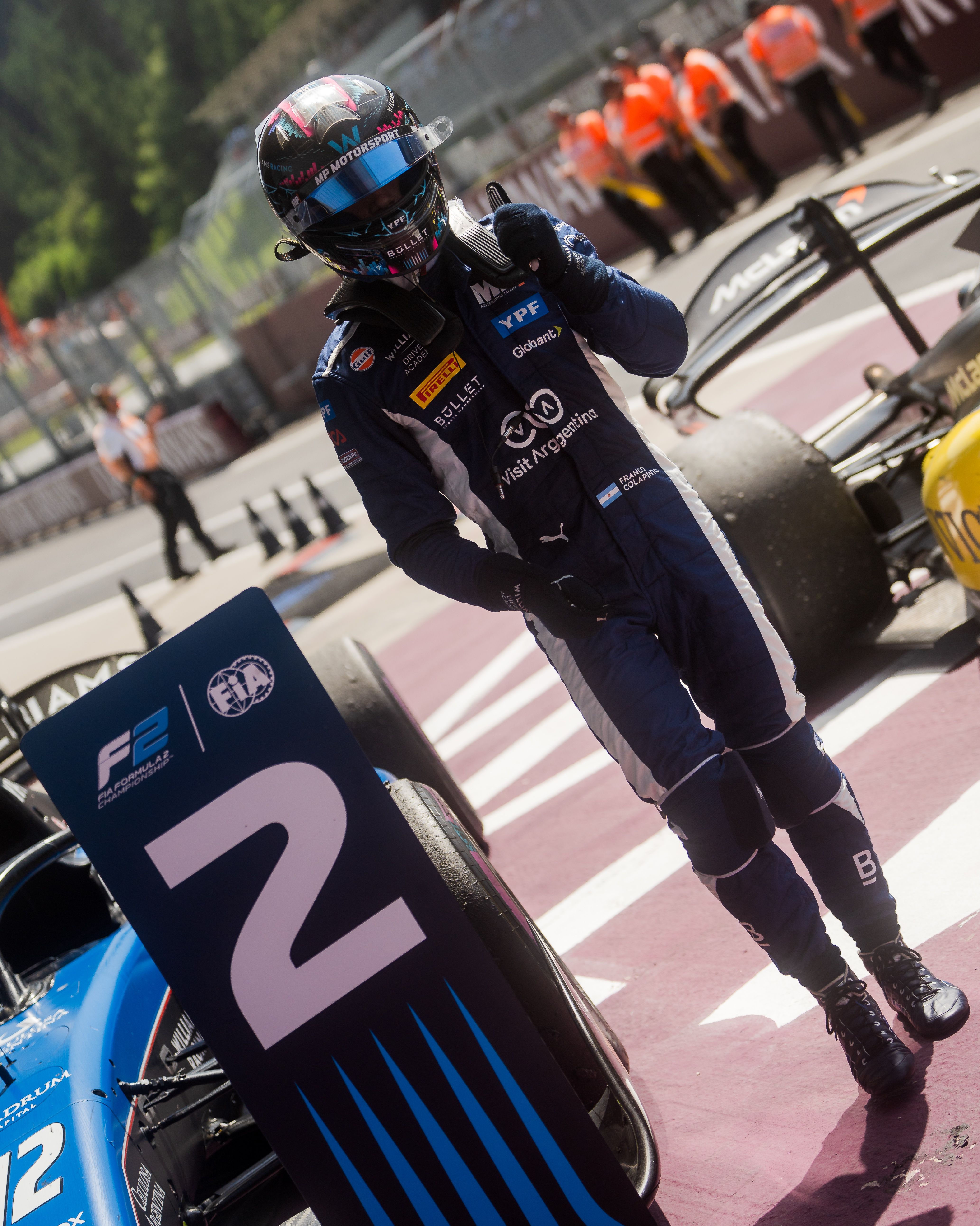 Another podium for Franco!