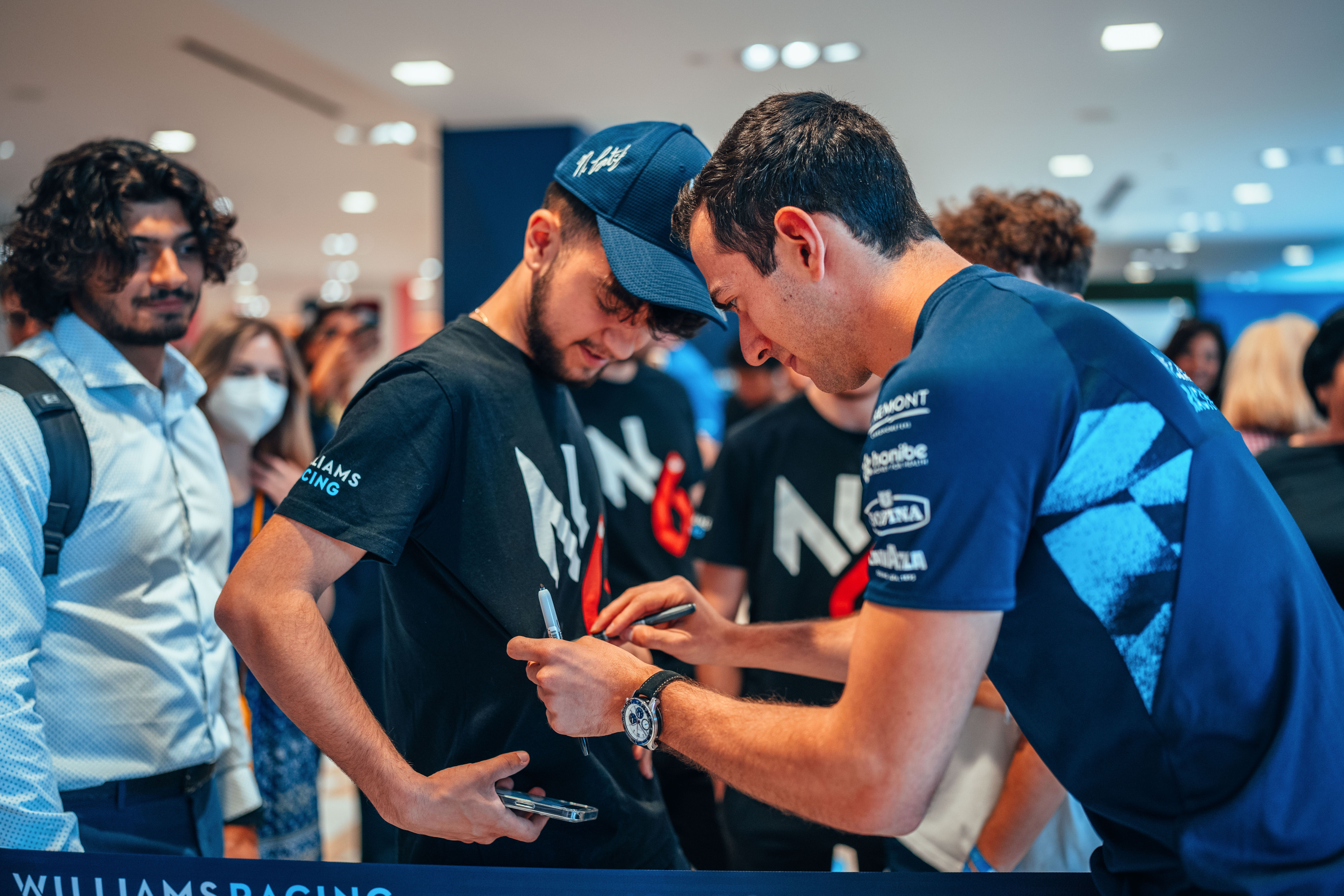 Time for some autographs…