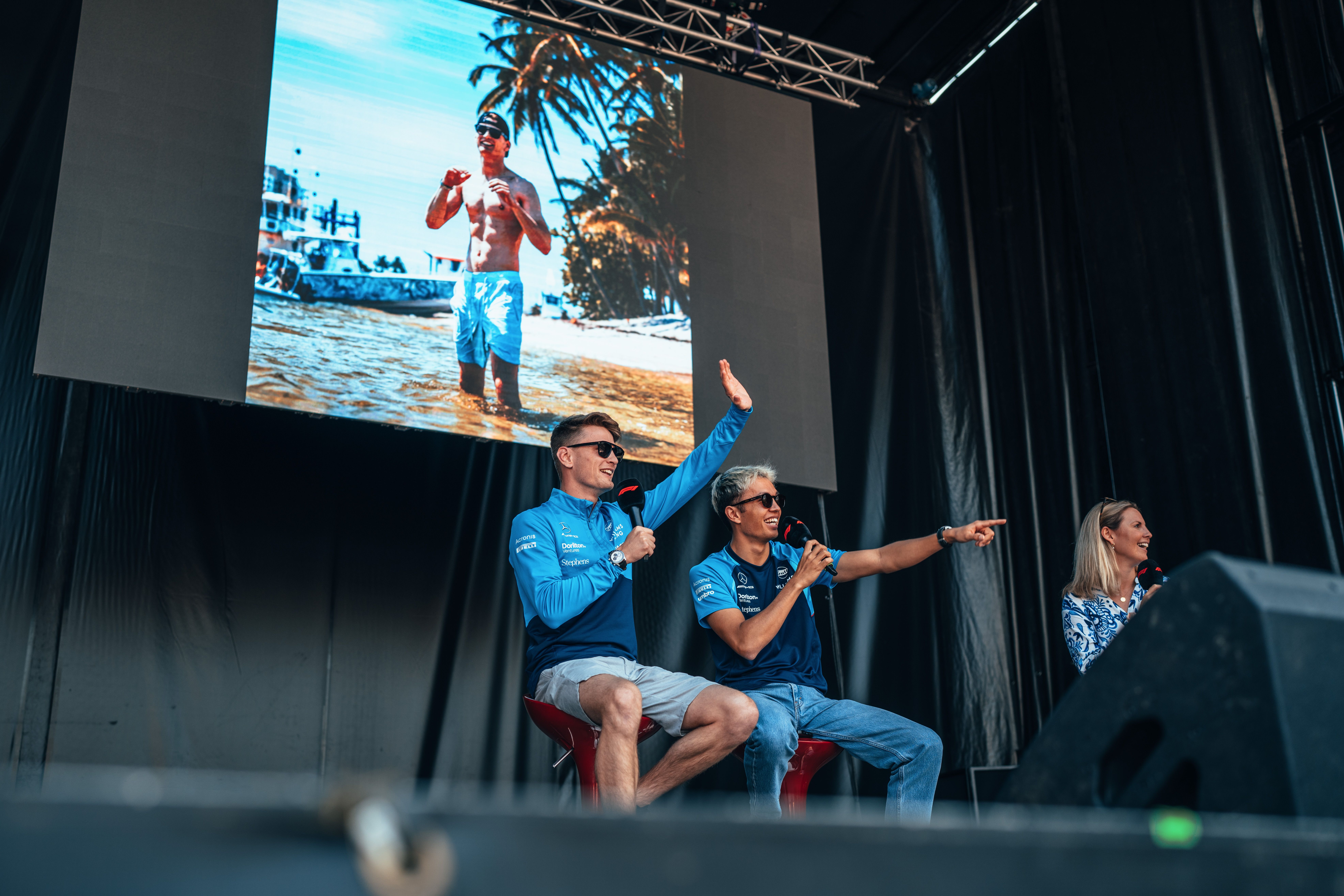 Our duo are always happy to see you all.