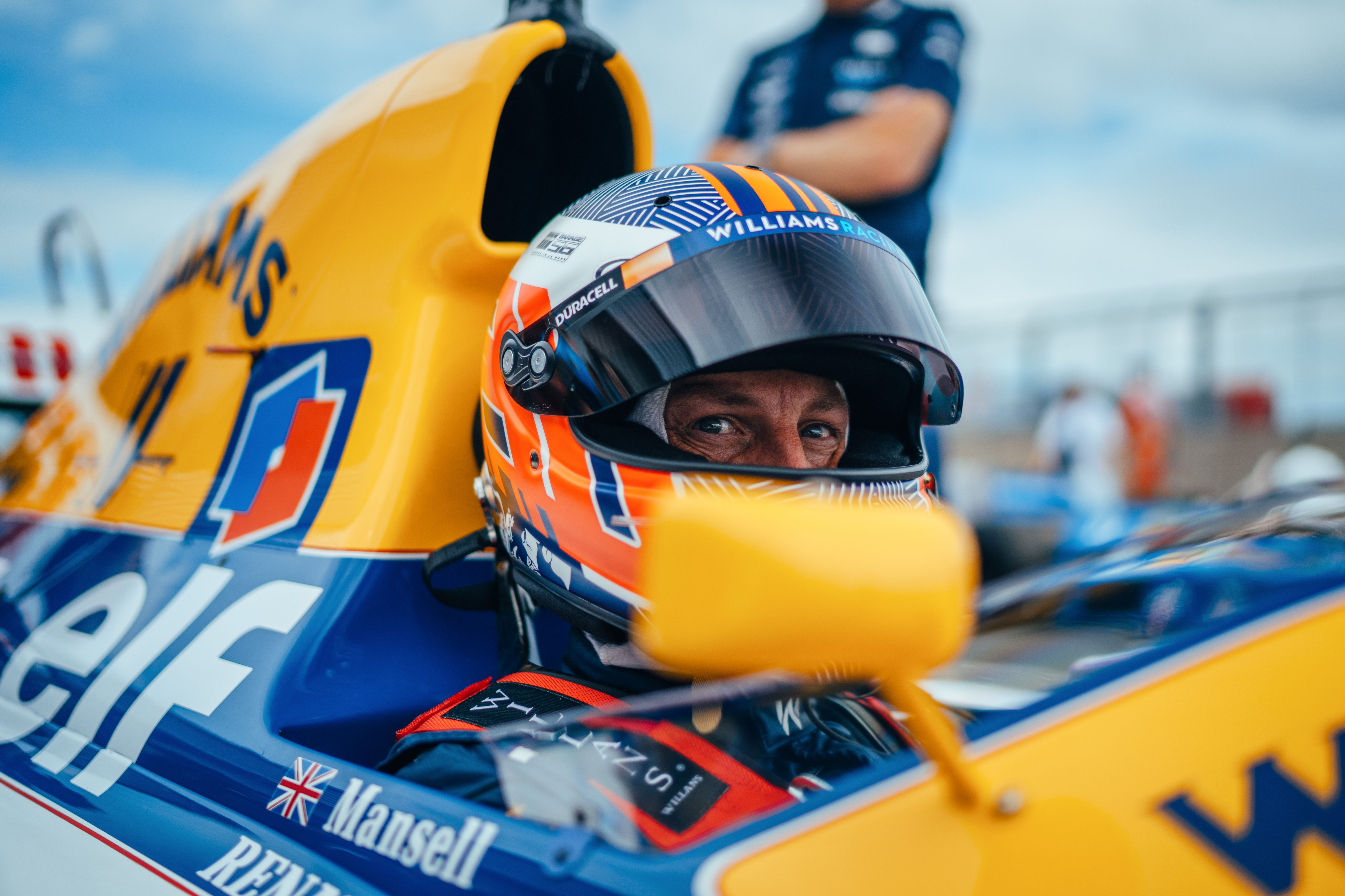 You can see the excitement in his eyes!