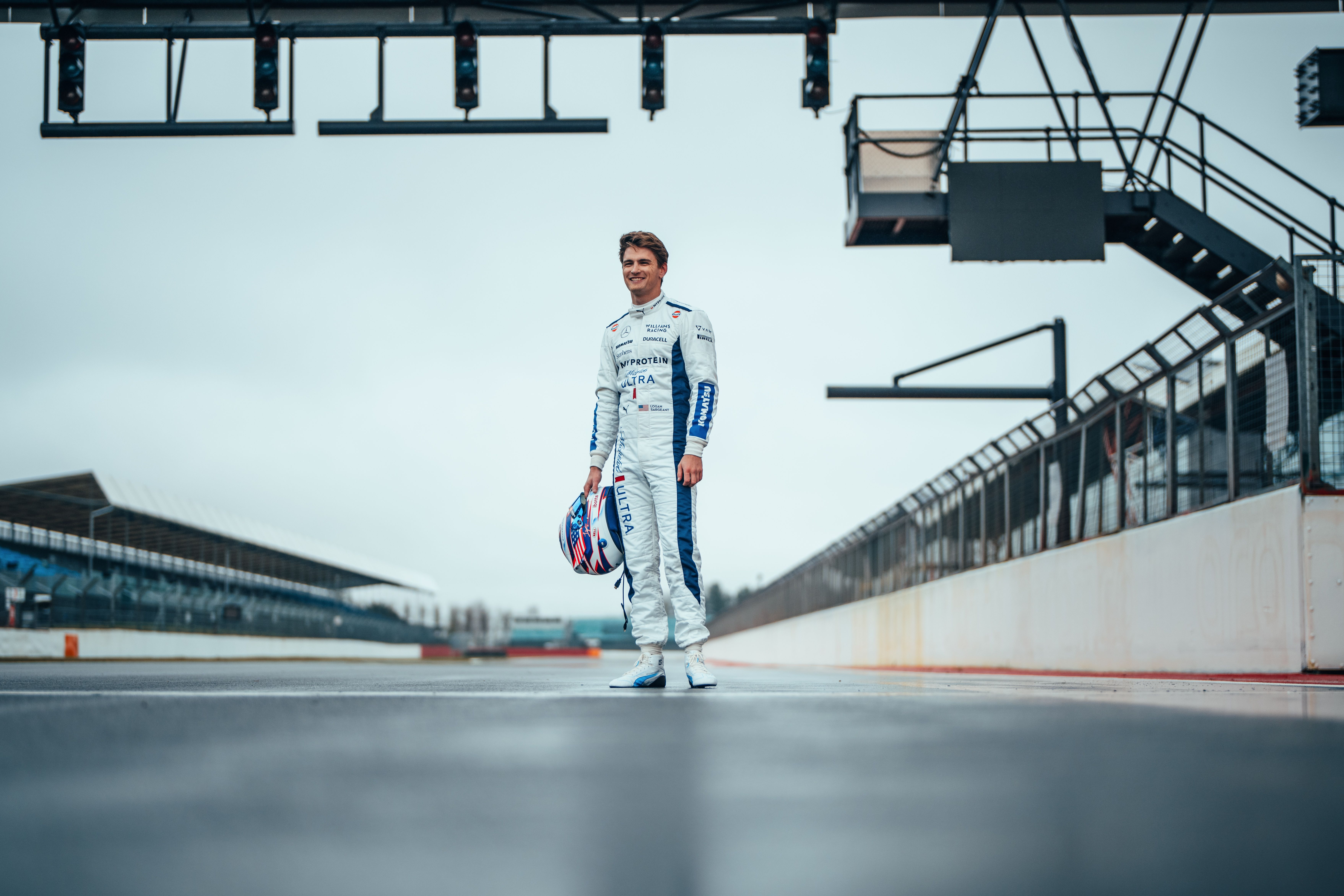 And the racer taking them all on.