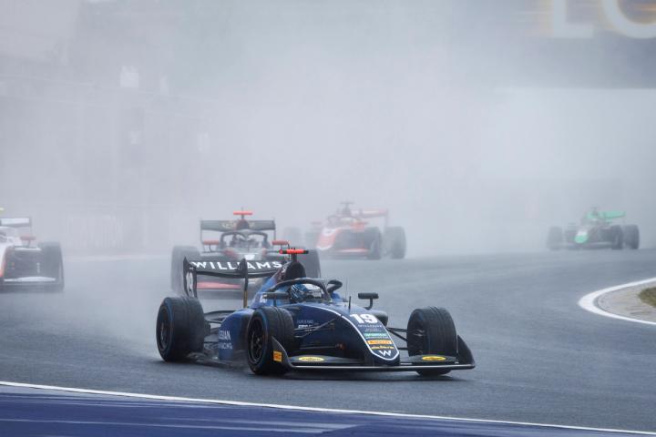 Alessandro Giusti, Williams Racing Driver Academy member and Formula 3 driver, at the Hungaroring