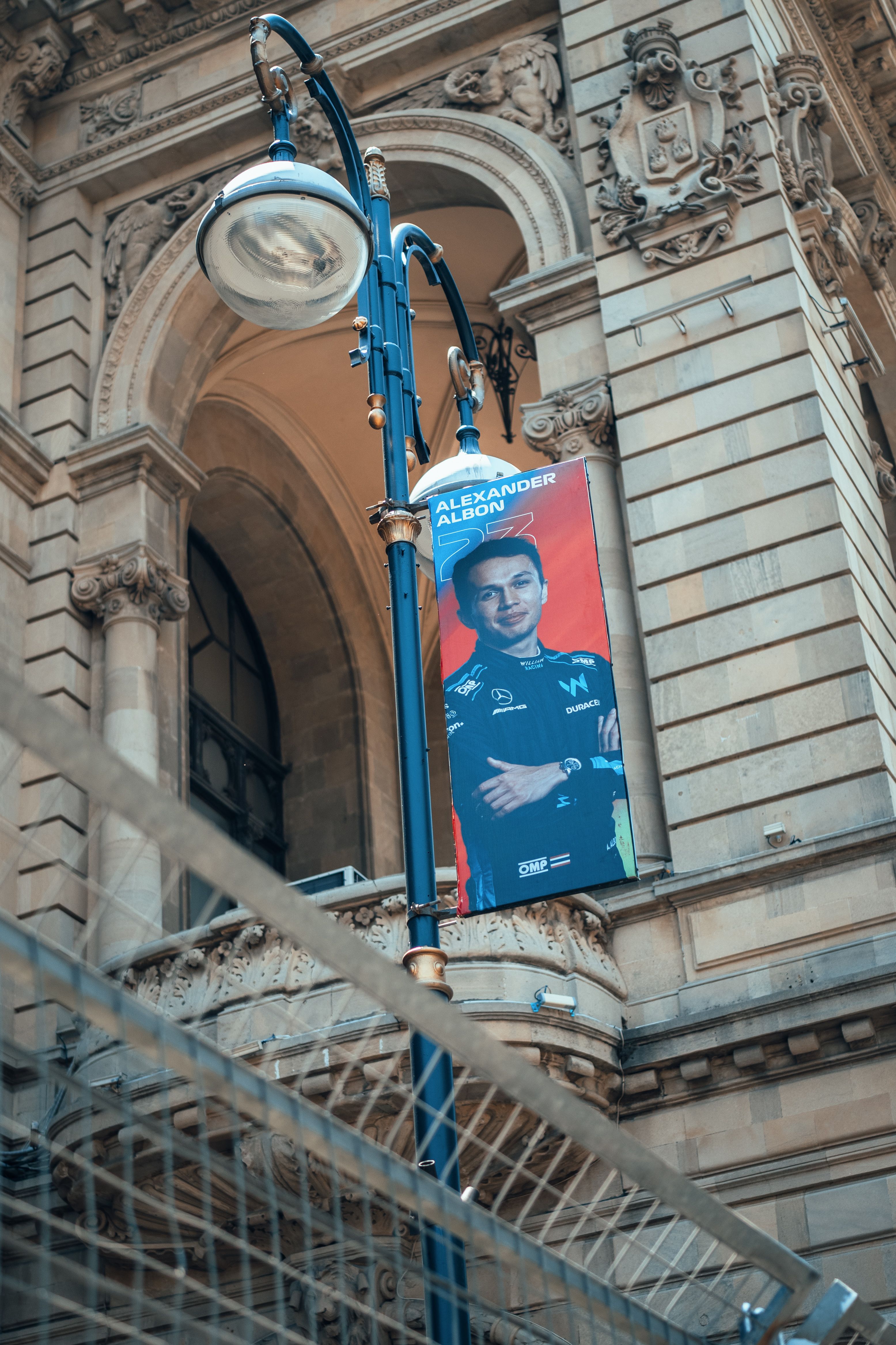 Our poster boy in Baku