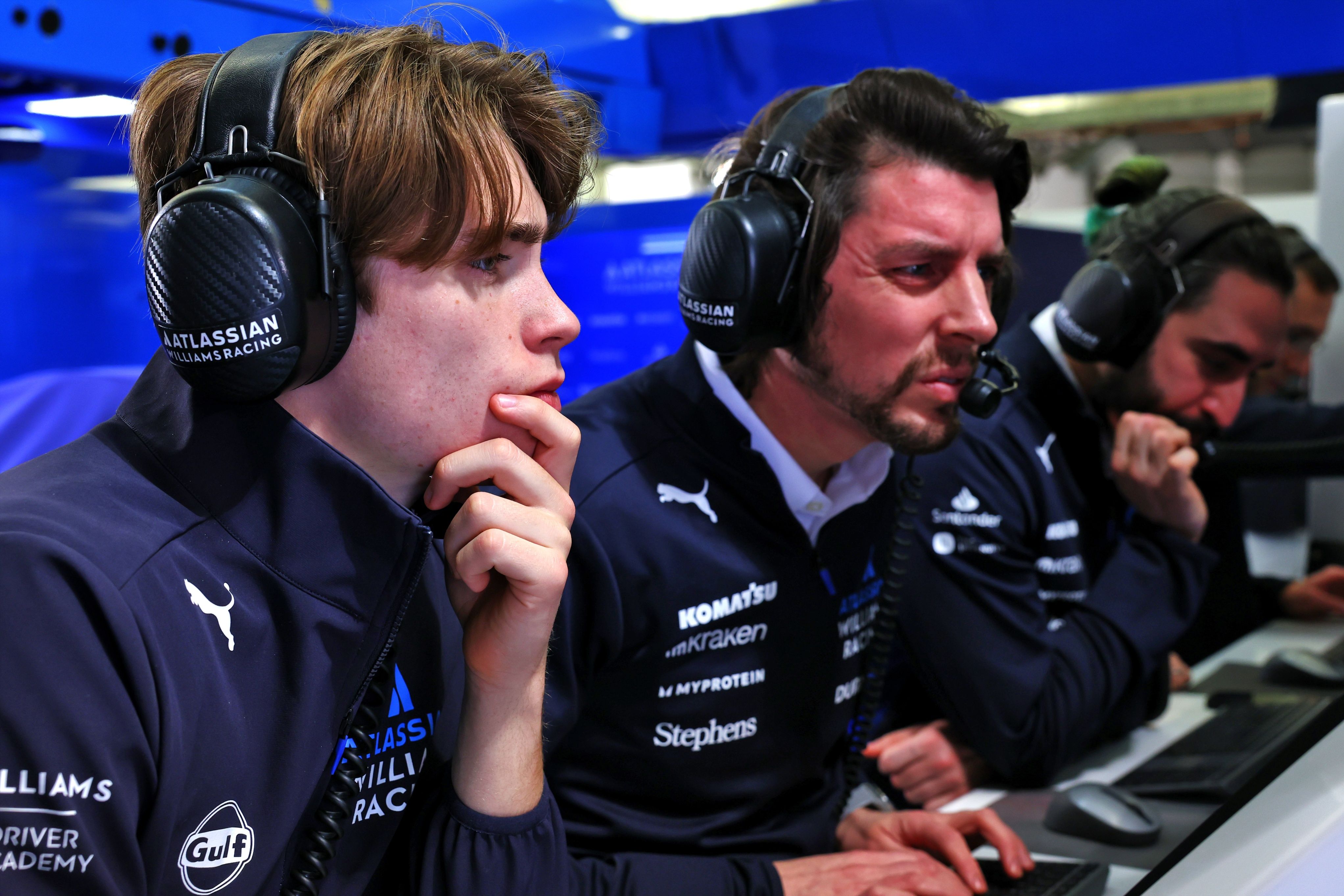 Luke keeping tabs on Alex's progress.