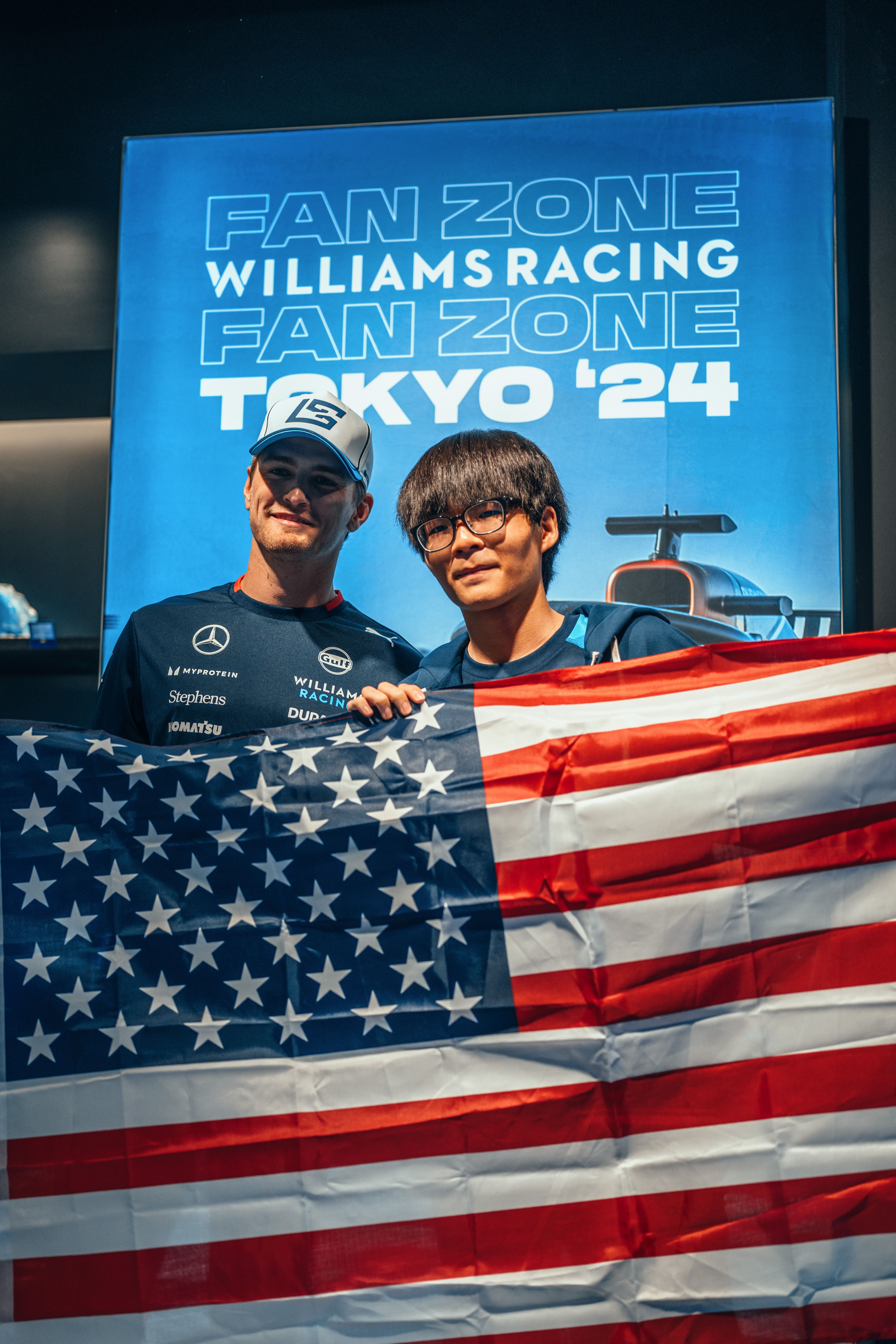 Representing the USA...