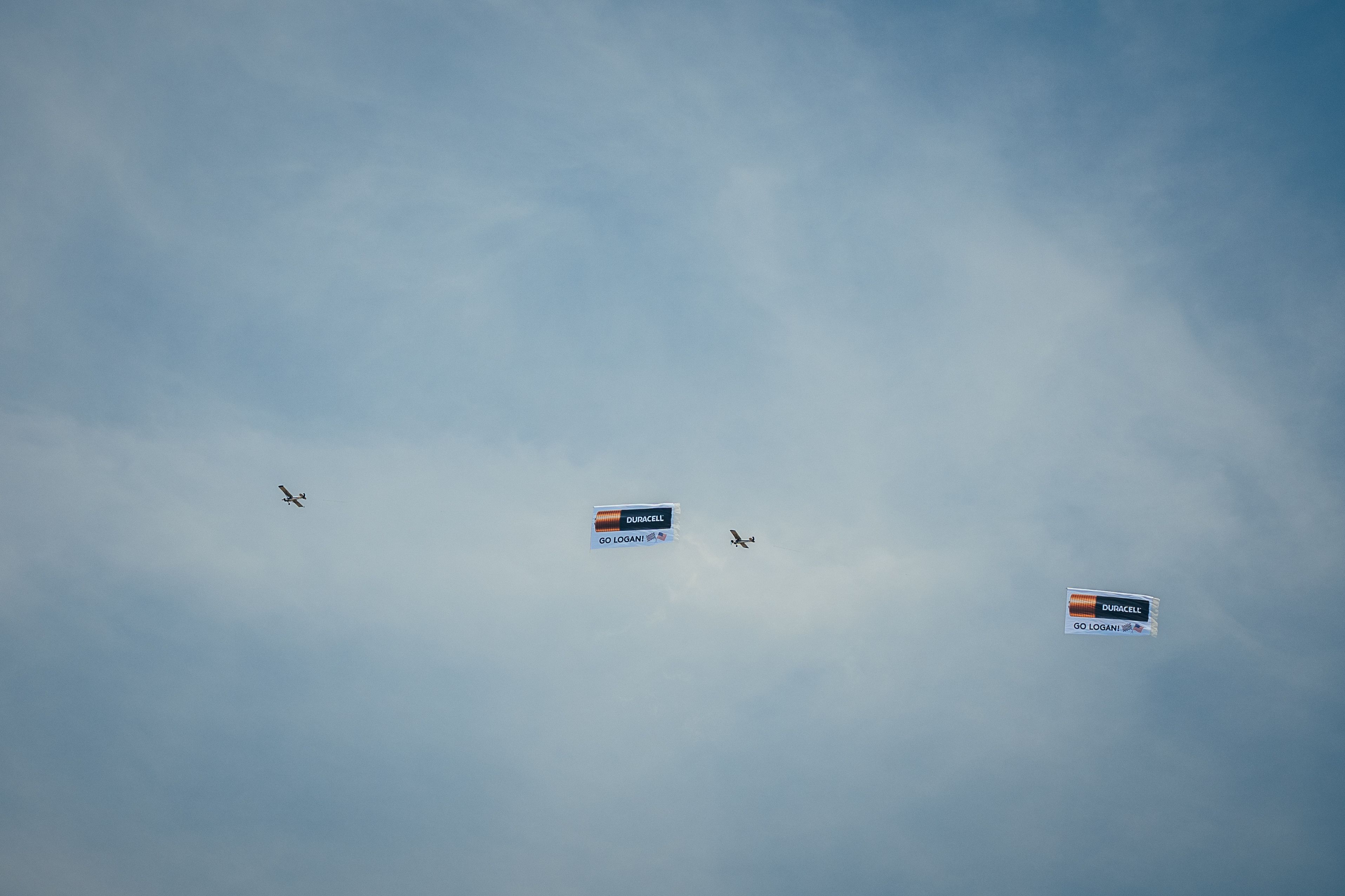 Thanks to Duracell for the support in the skies!