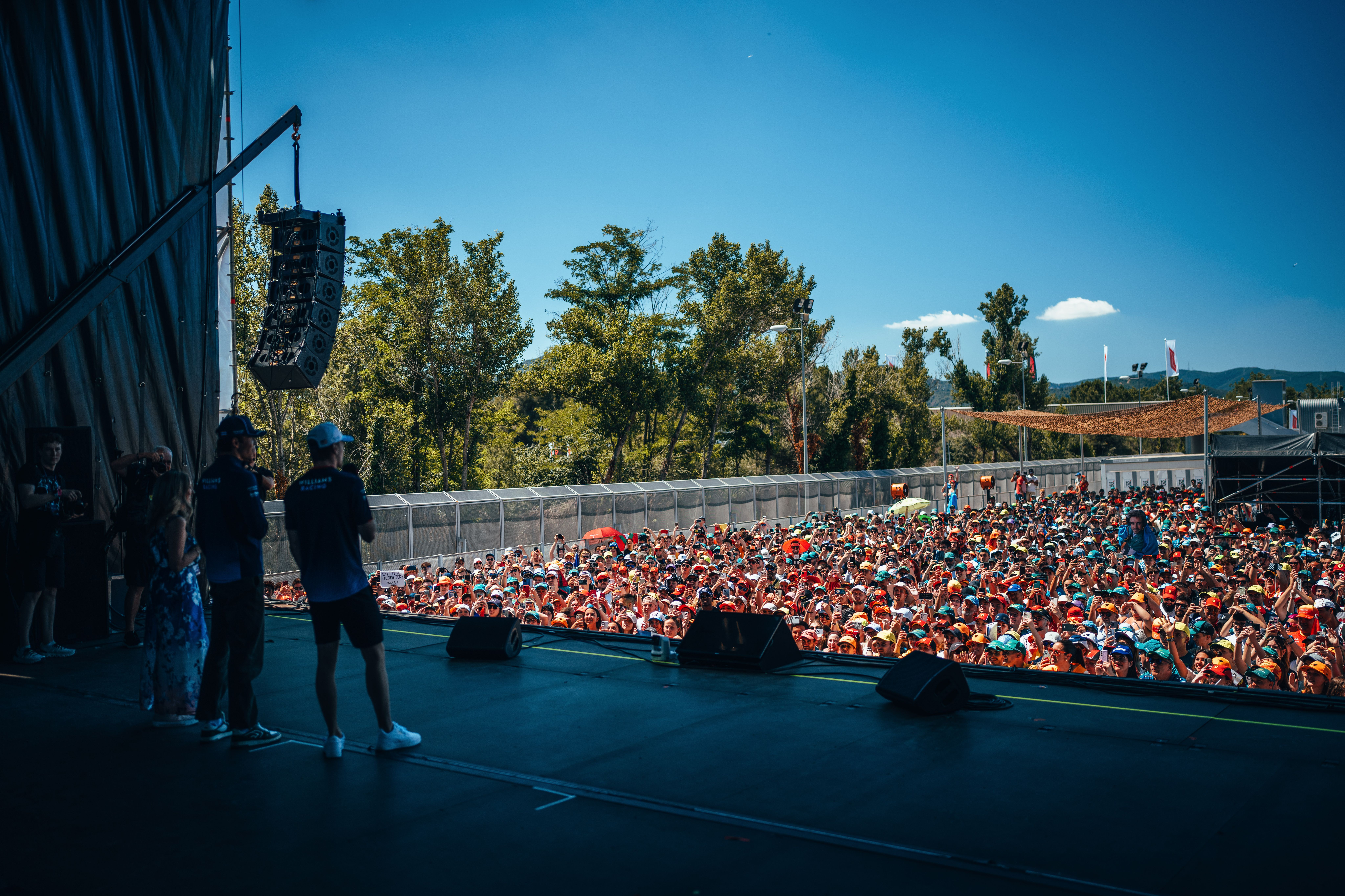 First task on Friday, the Fan Forum...