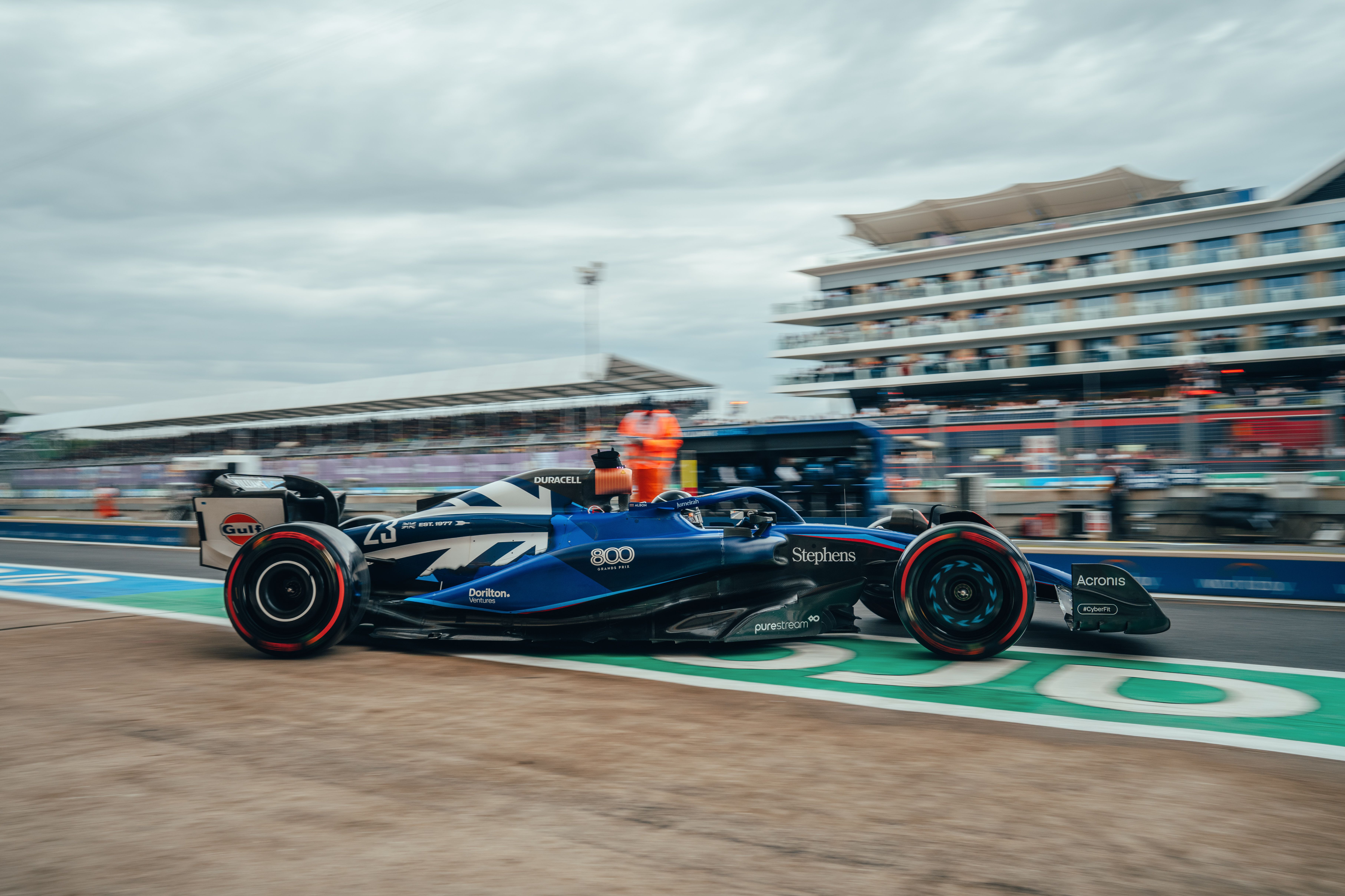 And as we marked 800 Grands Prix…