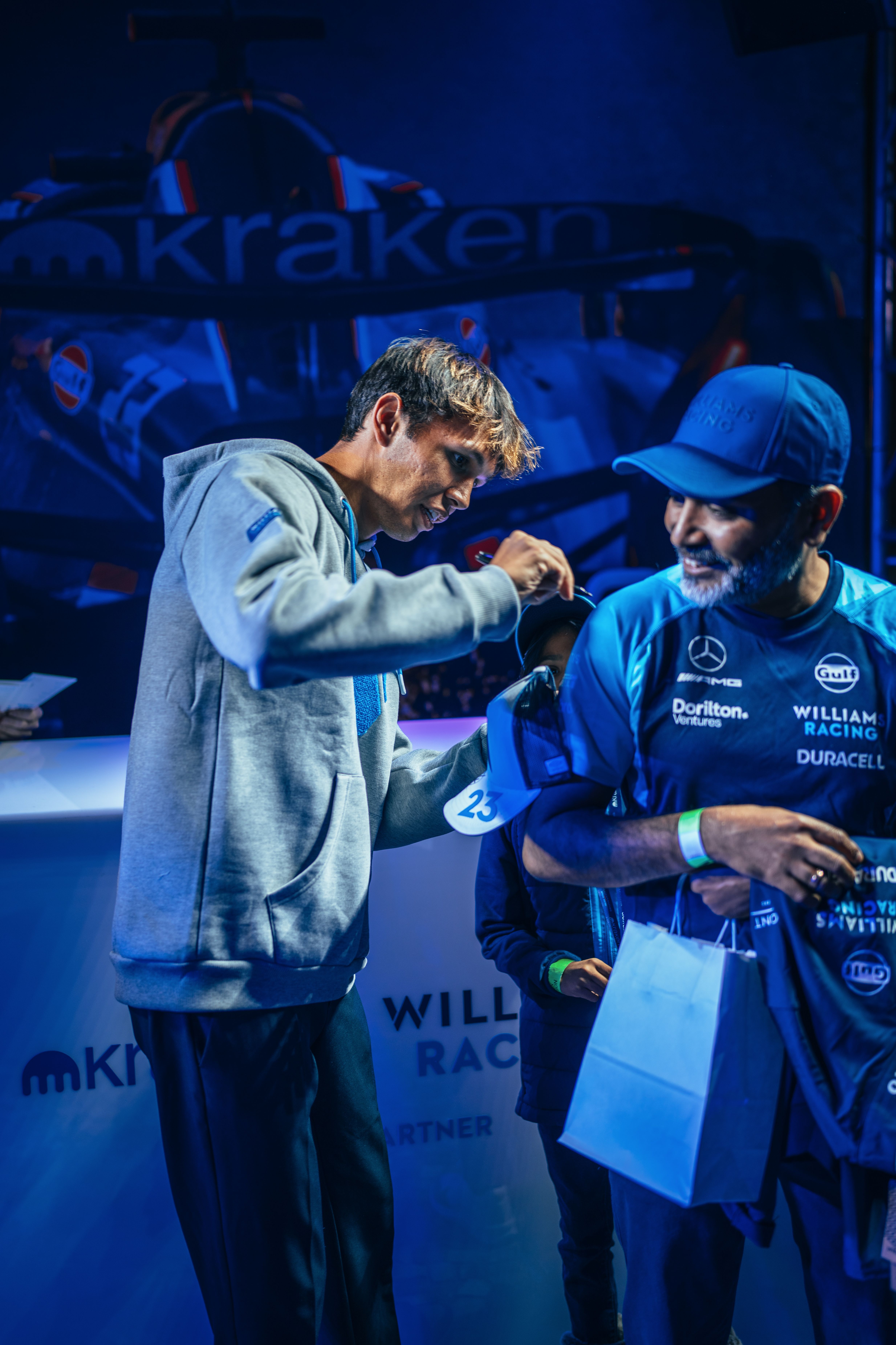 Meeting the stars in Vegas...